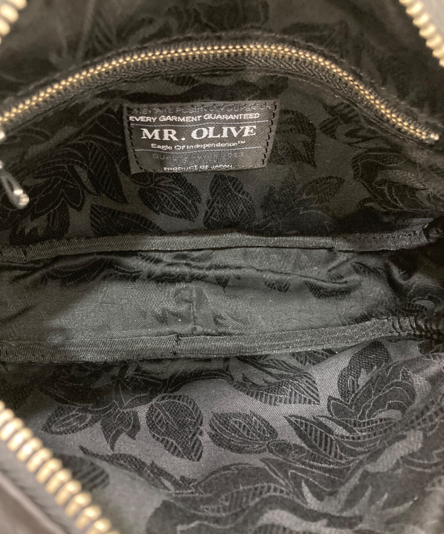 中古・古着通販】MR.OLIVE (ミスターオリーブ) レザーショルダーバッグ