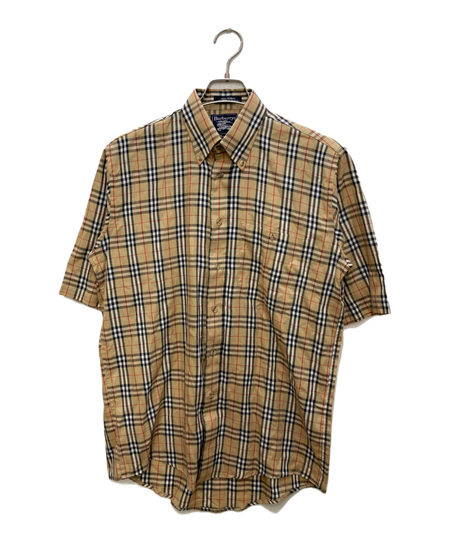 中古・古着通販】Burberry's (バーバリーズ) ノバチェック半袖シャツ
