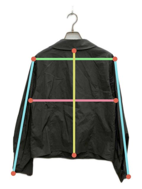 中古・古着通販】BRILL (ブリル) ギャザーシャツジャケット ブラウン