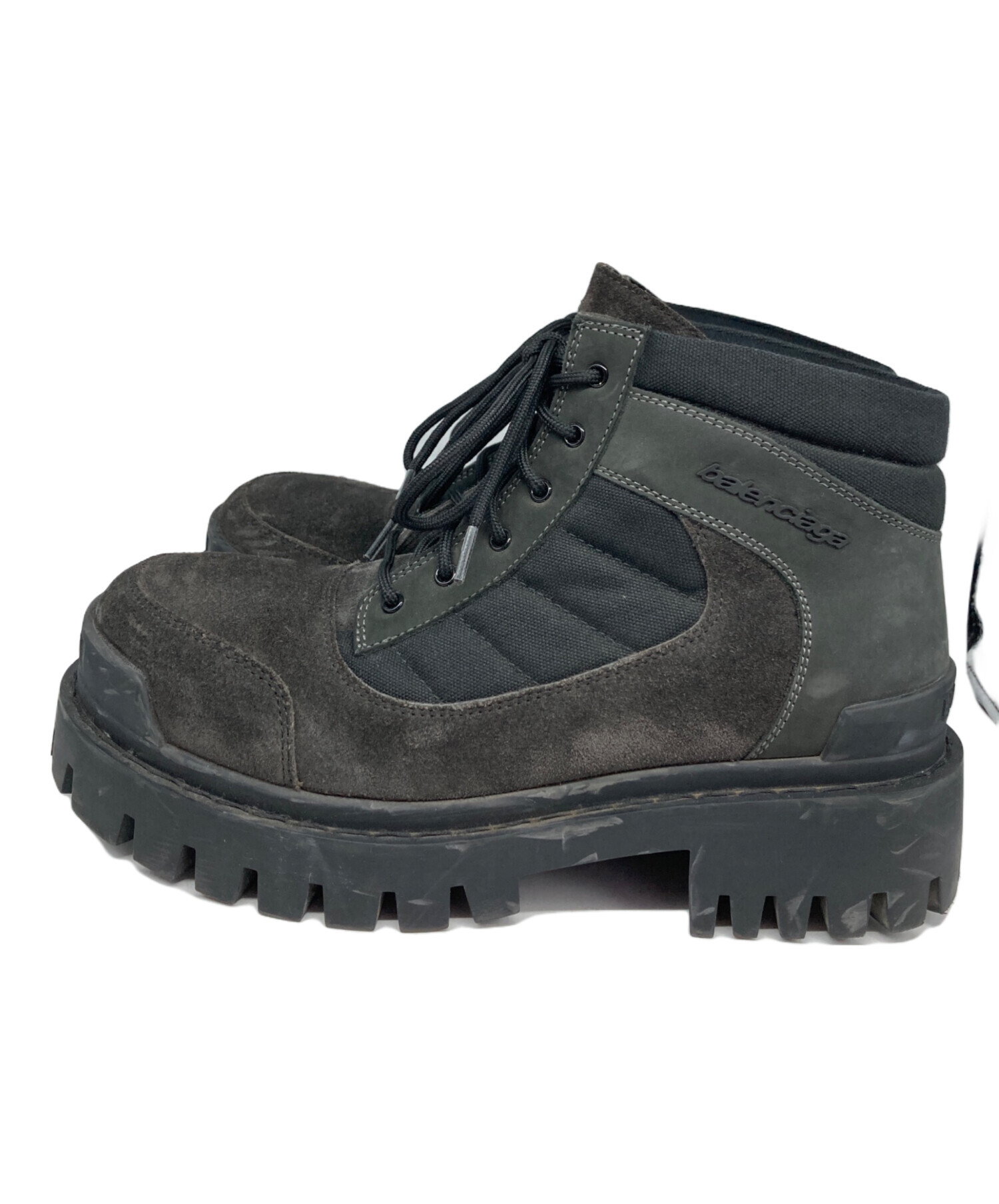 中古・古着通販】BALENCIAGA (バレンシアガ) Combat Strike ローブーツ 