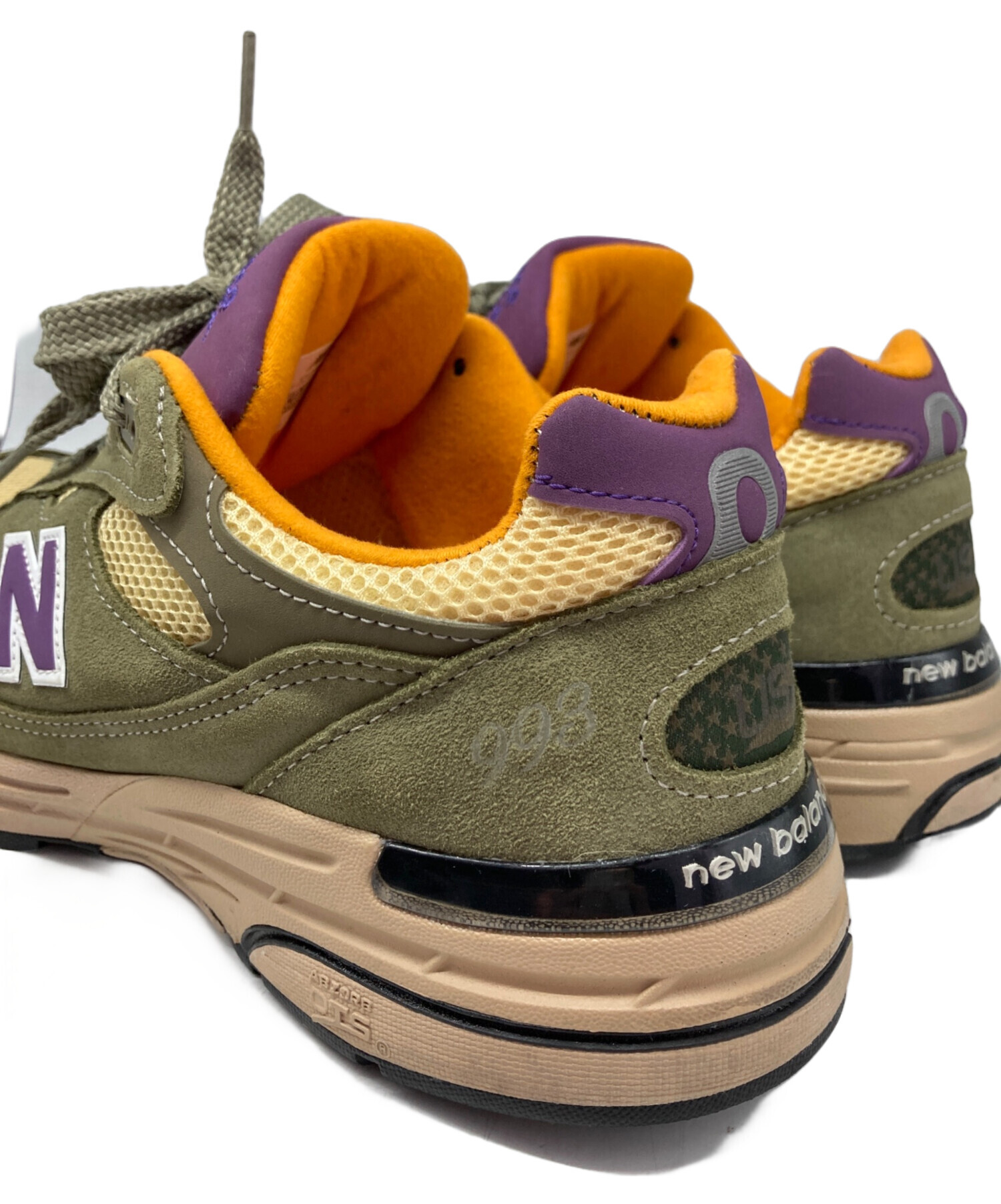 中古・古着通販】NEW BALANCE (ニューバランス) スニーカー オリーブ