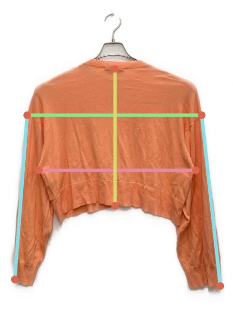 中古・古着通販】ENFOLD (エンフォルド) LAYERED-LIKE-HEM CARDIGAN