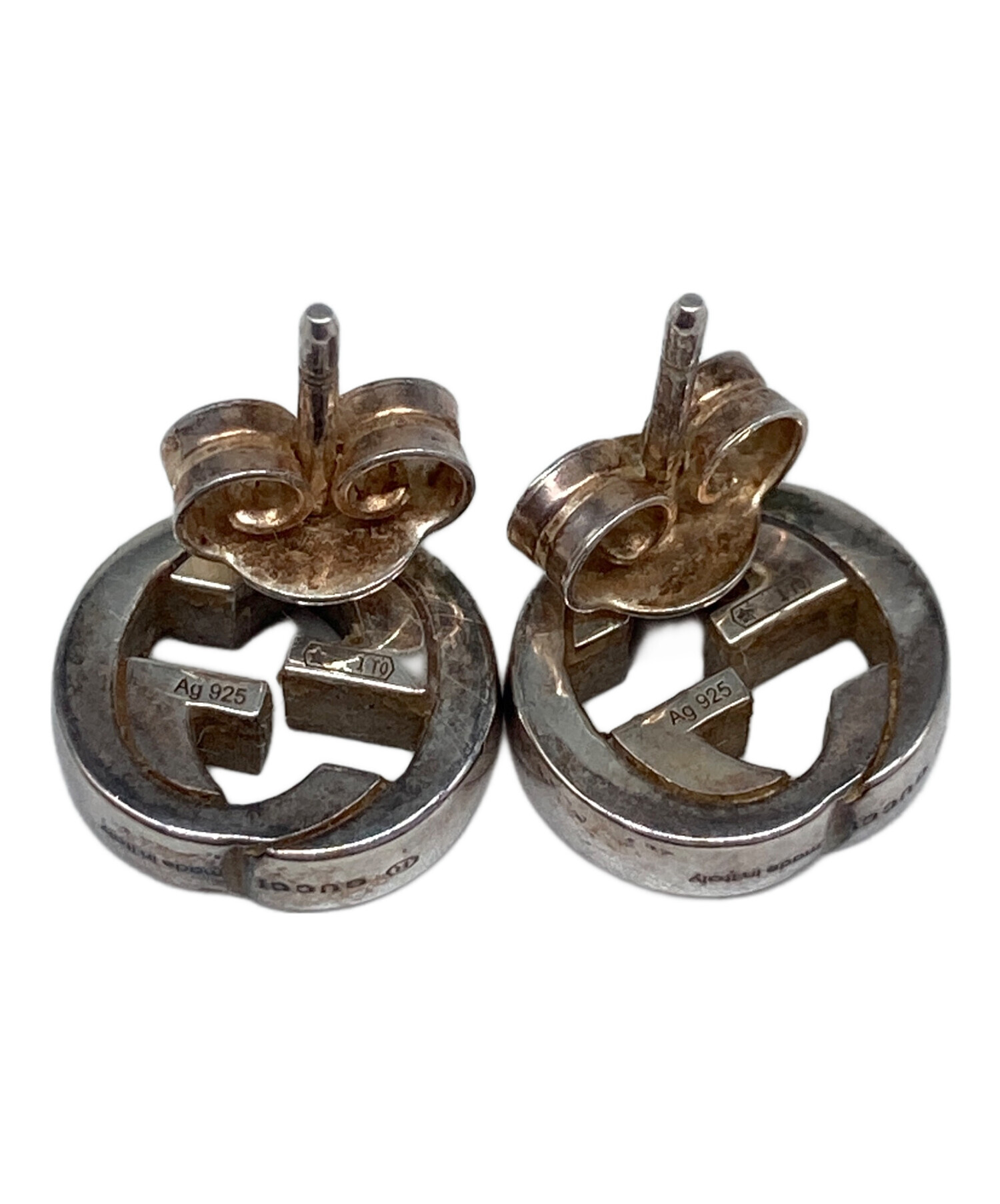 中古・古着通販】GUCCI (グッチ) インターロッキングGピアス｜ブランド