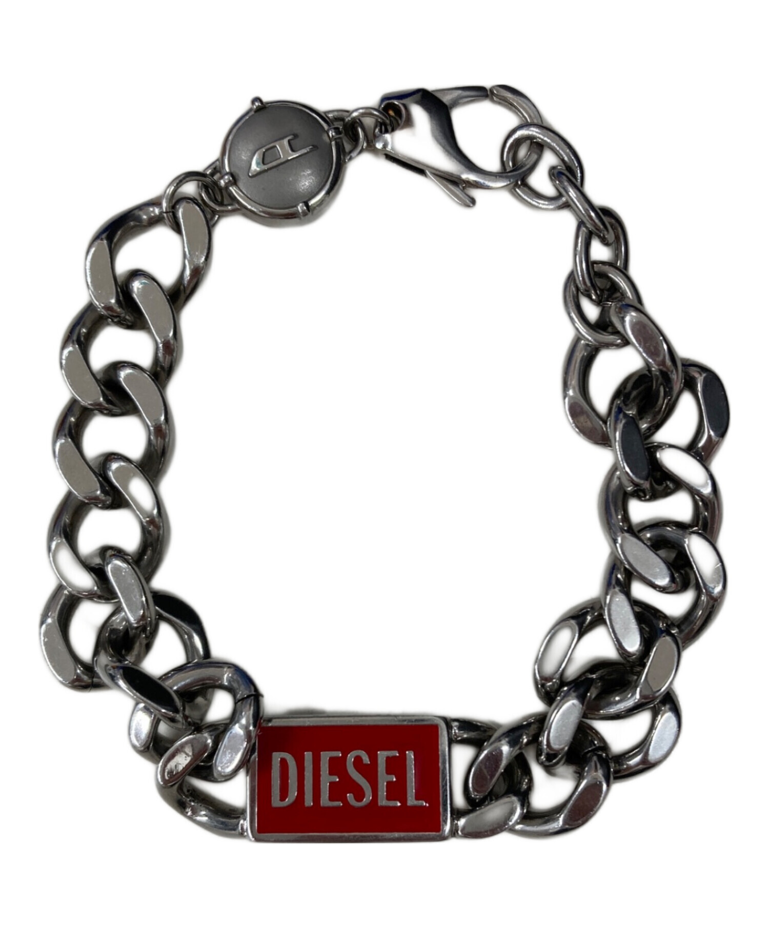 ス*ー様 DIESEL ブレスレット 中古・古着通販】DIESEL (ディーゼル) プレートブレスレット｜ブランド