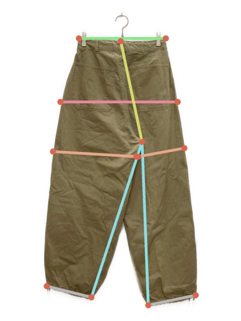 ARGUE 【美品】cotton twill mov pants サイズ1 中古・古着通販】ARGUE (アーギュ) cotton twill baker mov pants