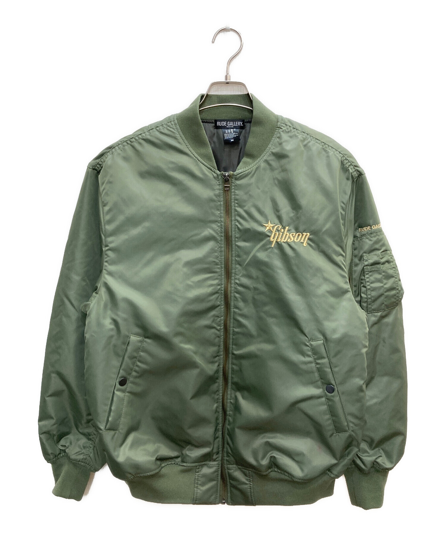 ほに　RUDE GALLERY MA-1 ジャケット 中古・古着通販】RUDE GALLERY (ルードギャラリー) MA-1ジャケット