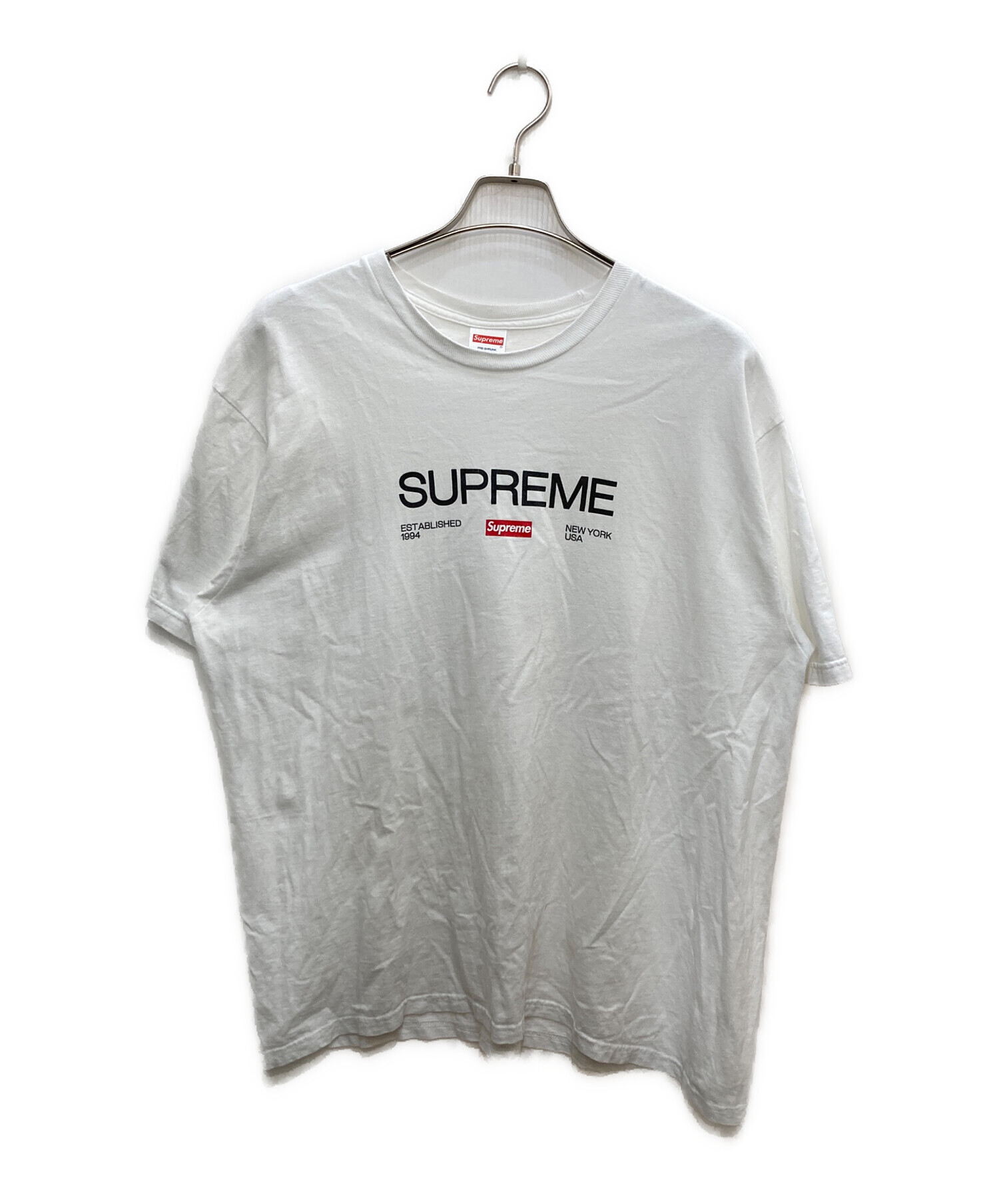 中古・古着通販】SUPREME (シュプリーム) 1994 EST Tシャツ ホワイト