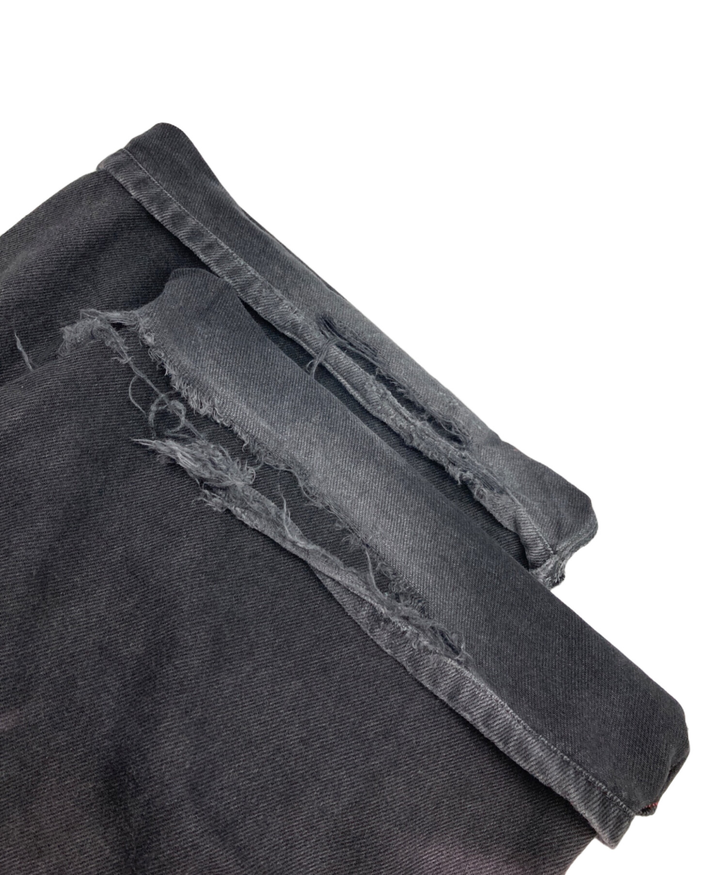 【最終値下げ】状態良 DIESEL D-RISE W28 ブラック デニム 中古・古着通販】DIESEL (ディーゼル) D-RISE Relaxed Jeans ブラック