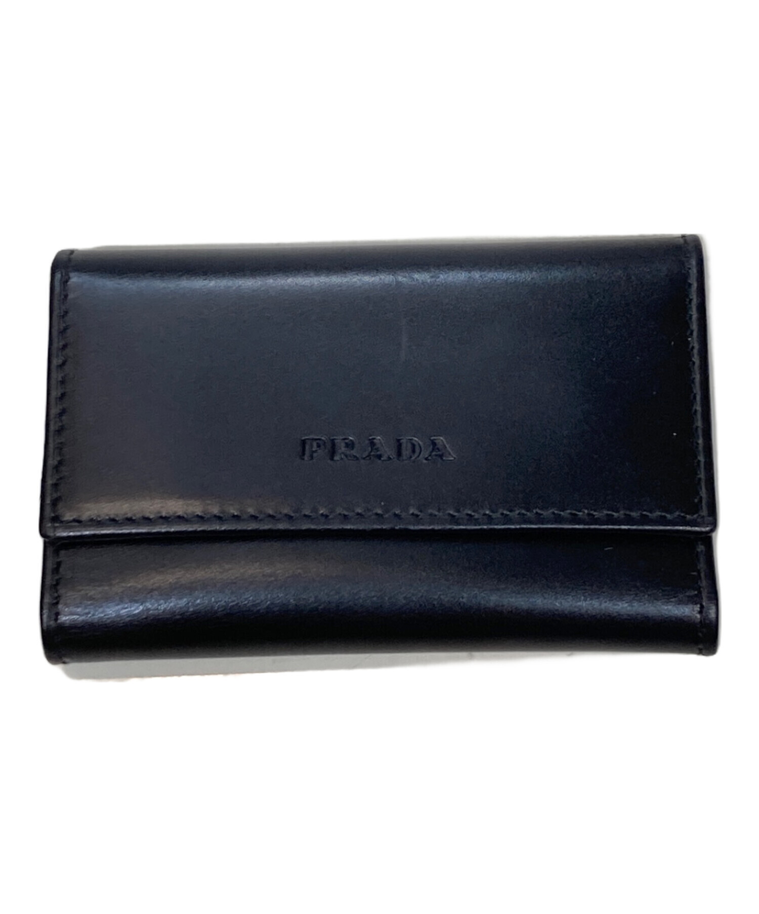 中古・古着通販】PRADA (プラダ) 6連キーケース ブラック｜ブランド