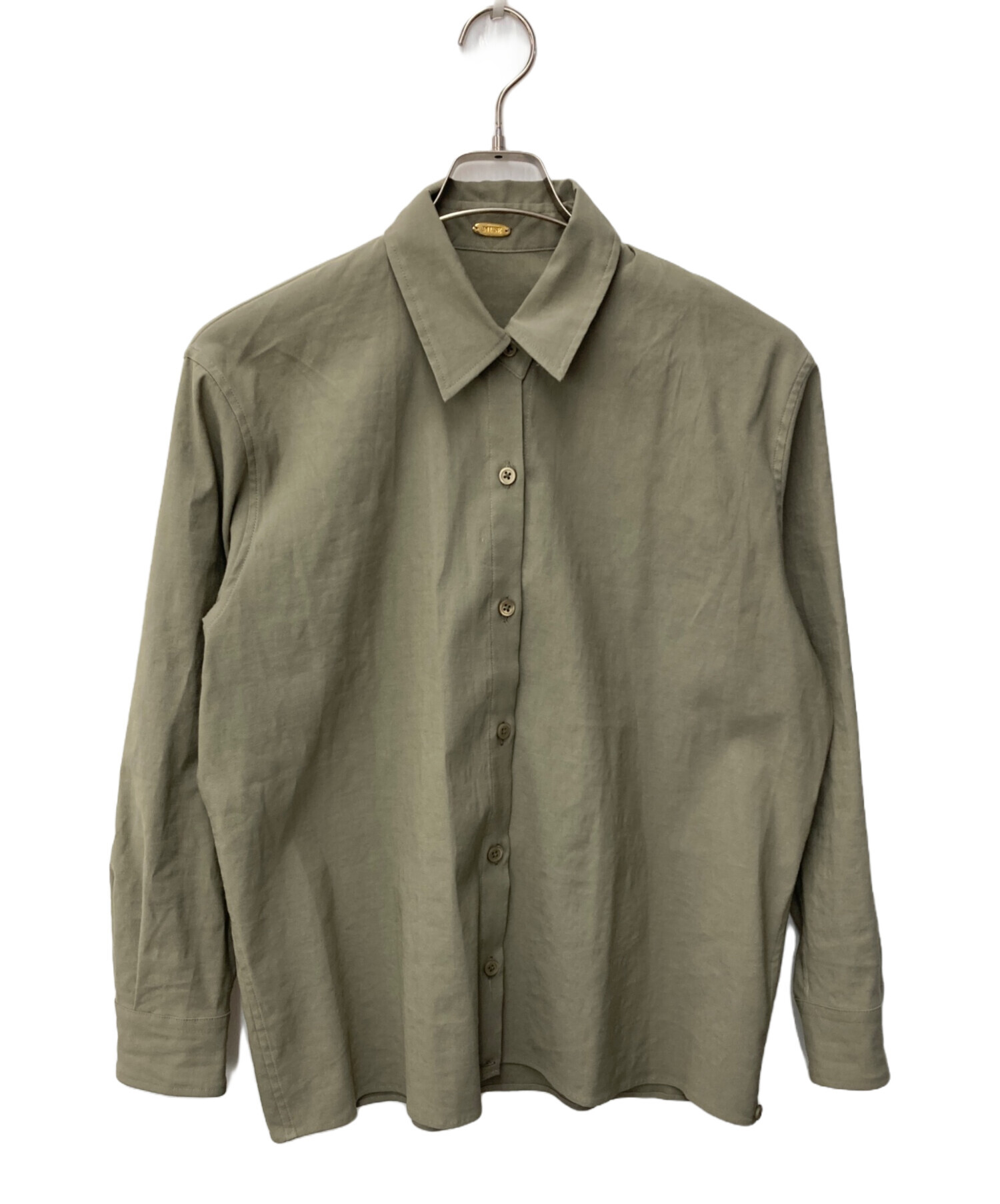 ドゥーズィエムクラス 2025 STRETCH TWILL CACHE シャツ 中古・古着通販】MUSE de Deuxieme Classe (ミューズ ドゥーズィエム