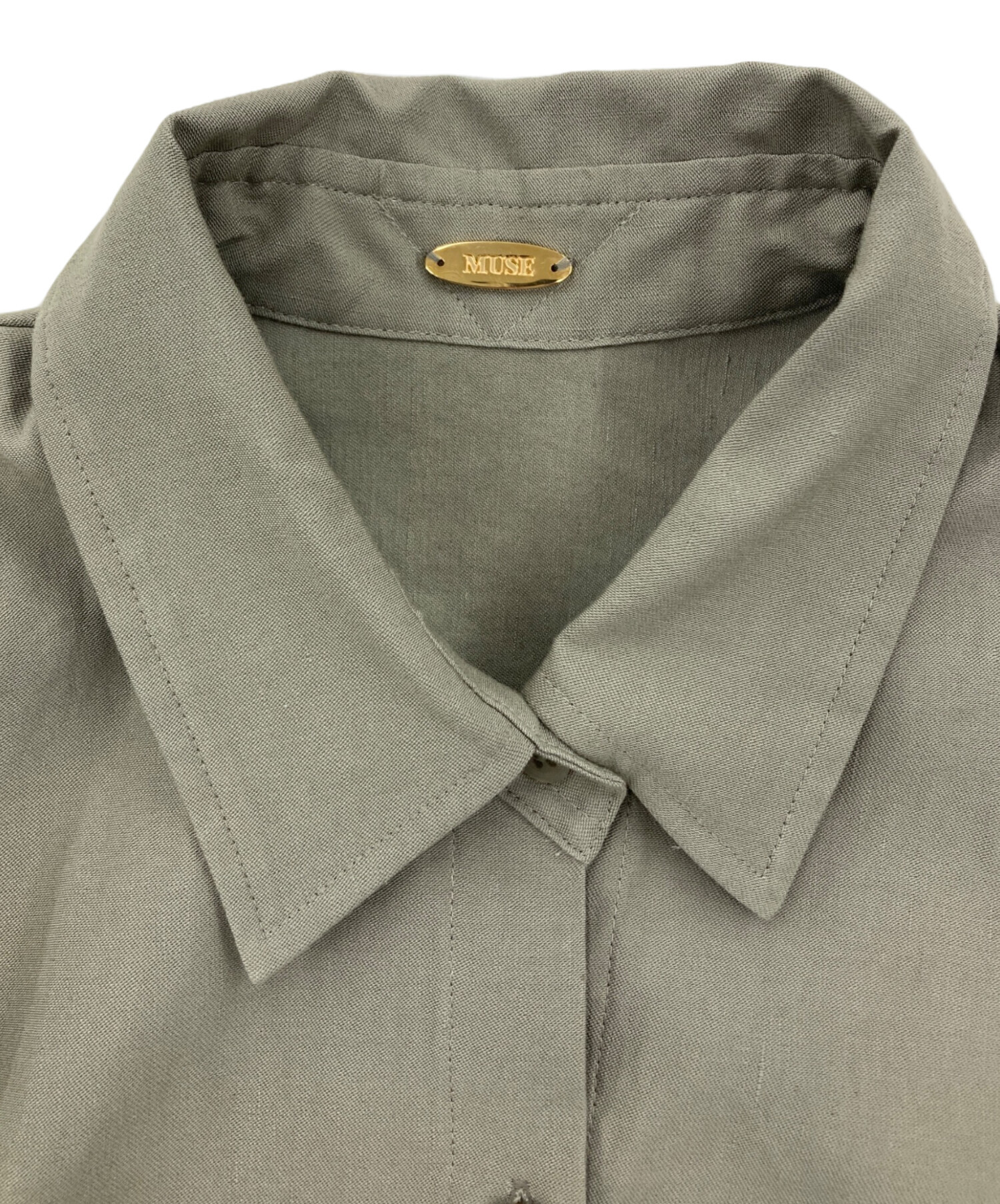 美品 ドゥーズィエムクラス MUSE 長袖シャツ 24ss 中古・古着通販】MUSE de Deuxieme Classe (ミューズ ドゥーズィエム