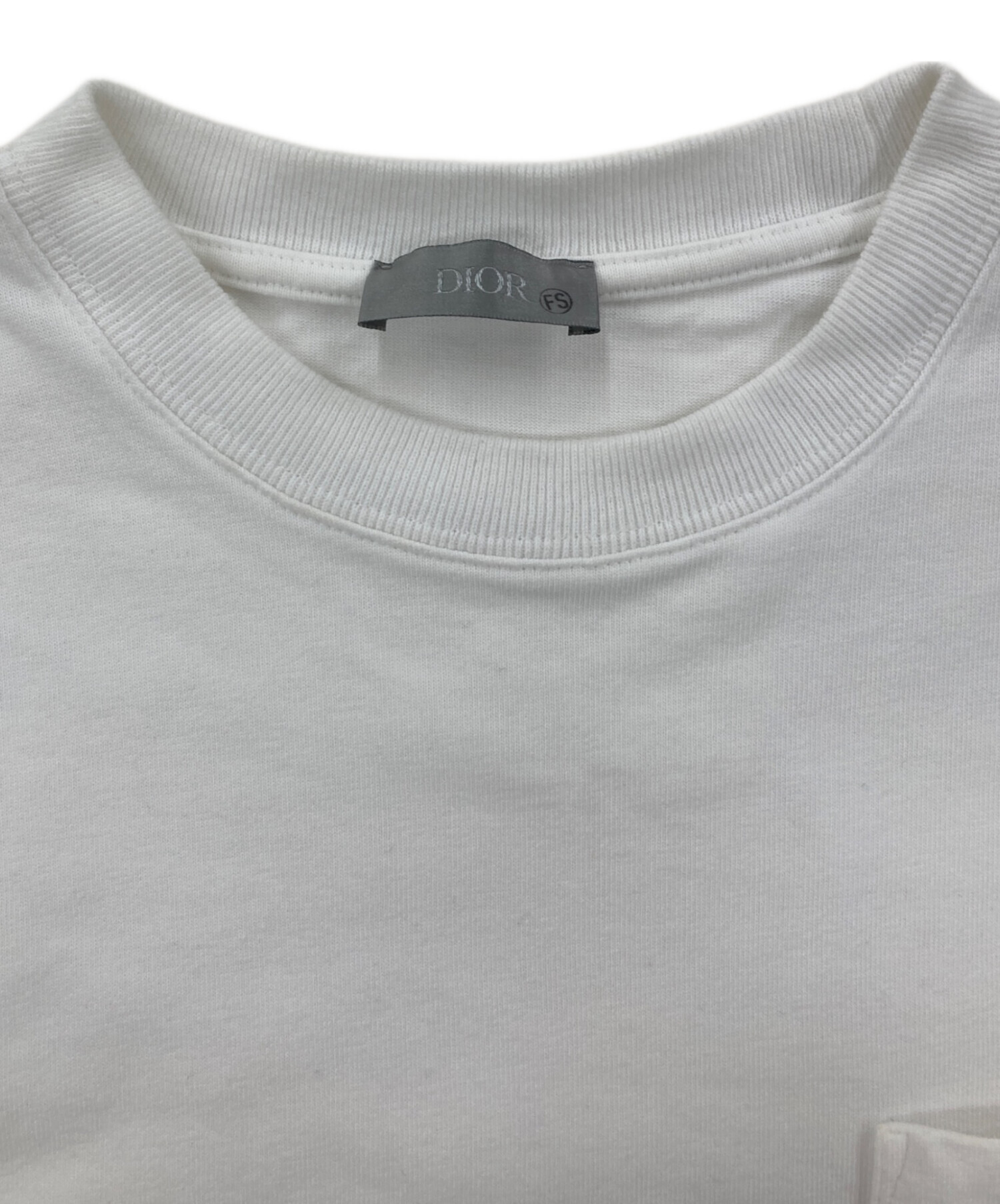 中古・古着通販】Dior (ディオール) Bee刺繍Tシャツ ホワイト サイズ