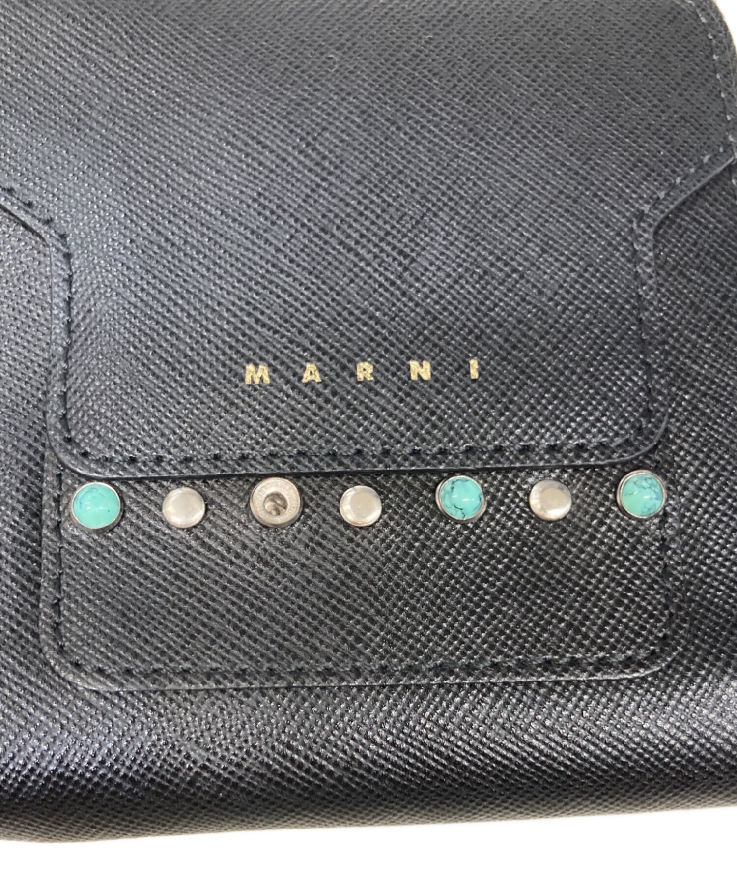 中古・古着通販】MARNI (マルニ) サフィアーノレザー ジップアラウンド