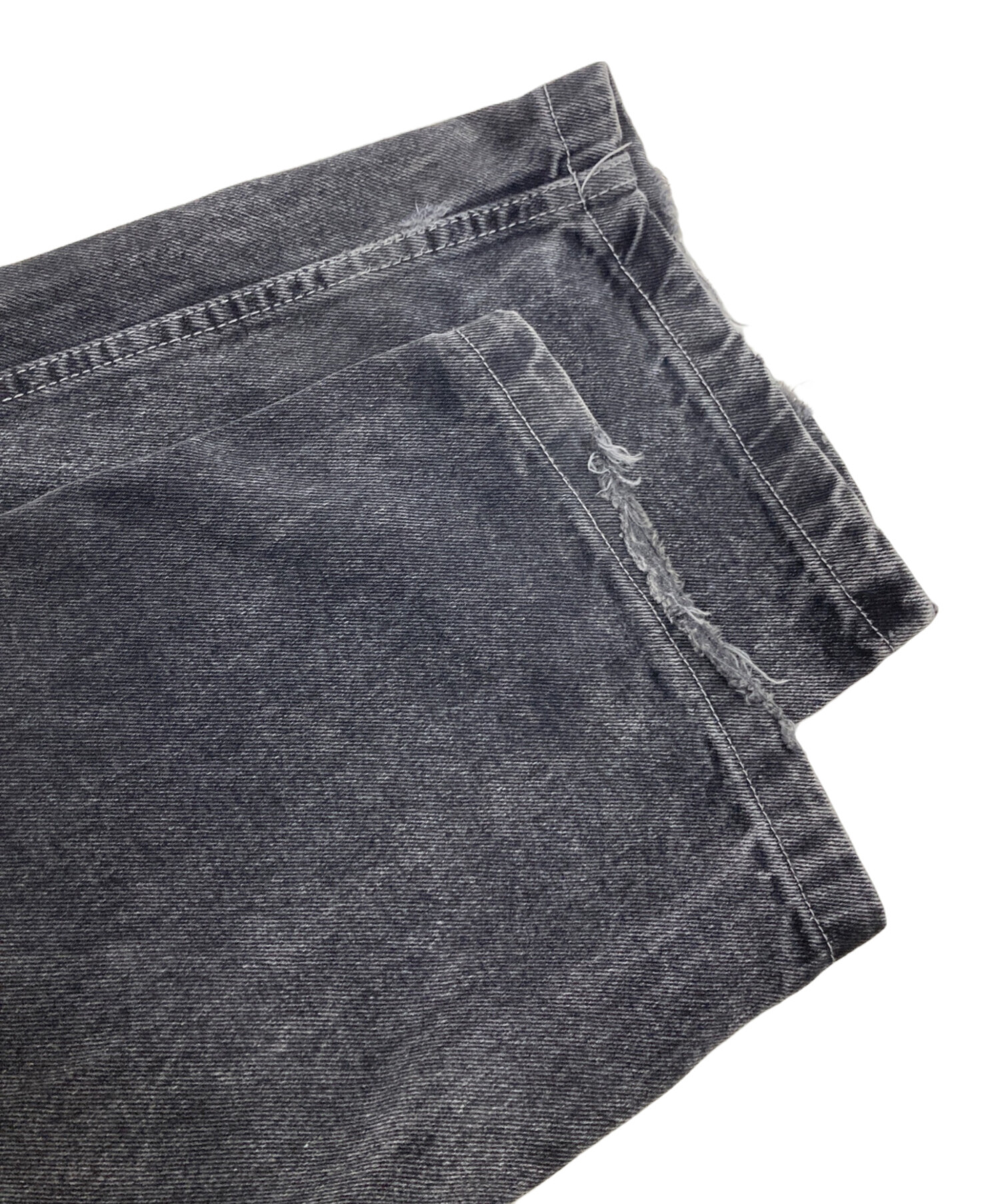 中古・古着通販】POLAR (ポラール) 93DENIM デニムパンツ ブラック