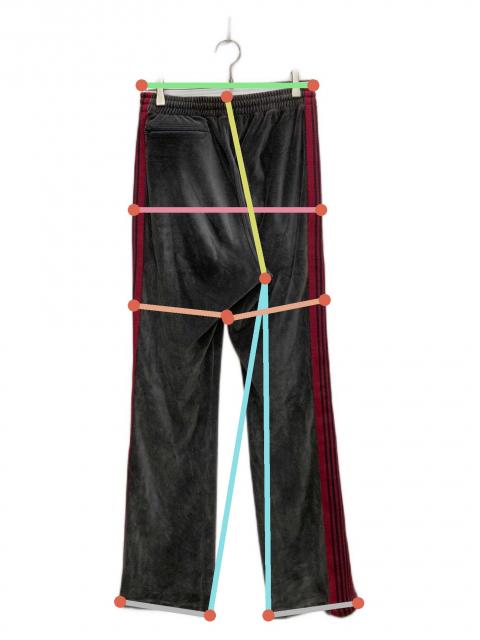 中古・古着通販】Needles (ニードルズ) Narrow Track Pant グレー