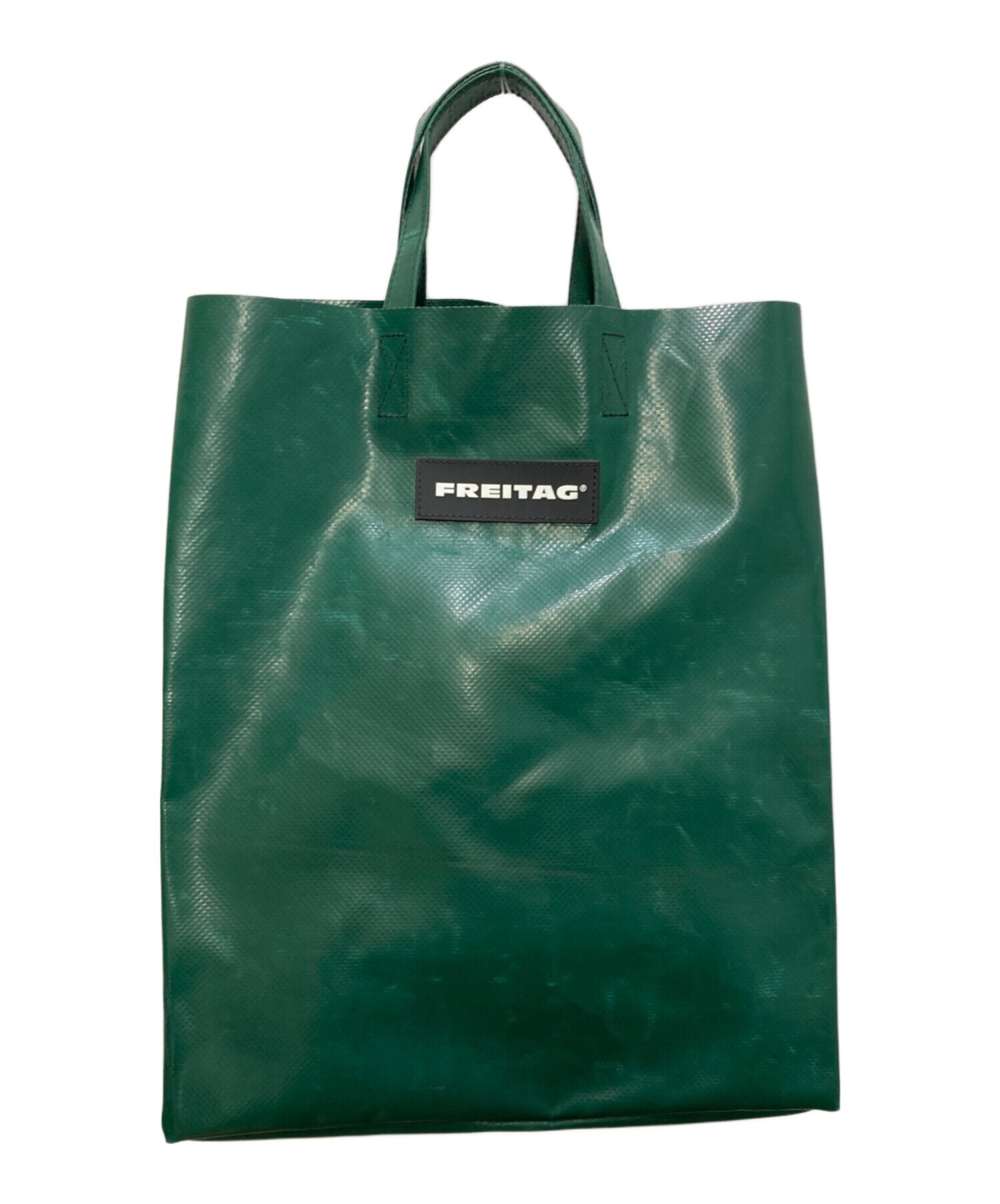 FREITAG フライターグ トート旧型 中古・古着通販】FREITAG (フライターグ) トートバッグ グリーン