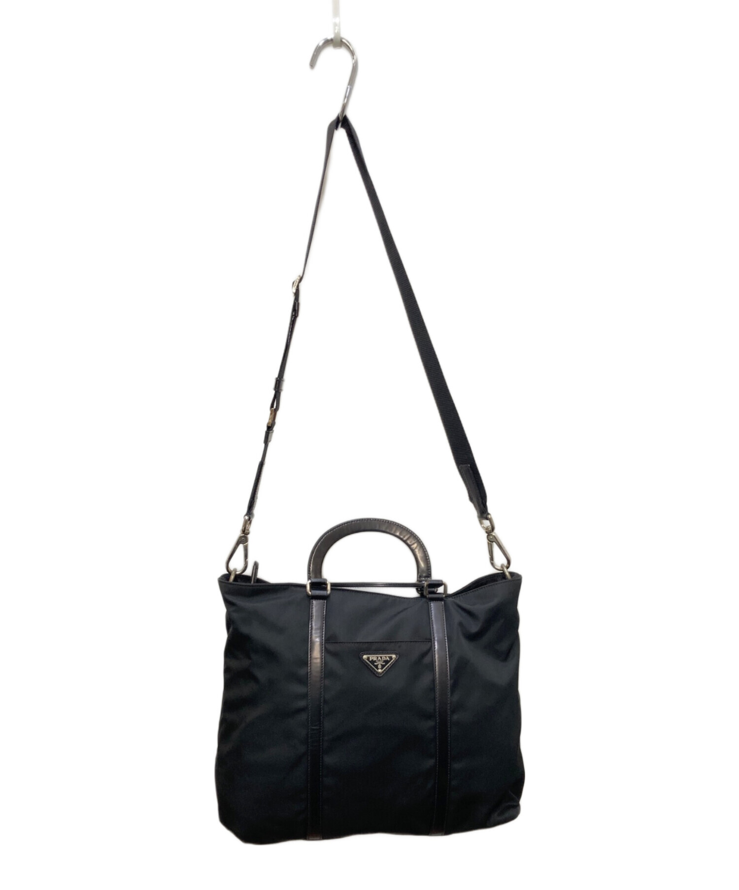 中古・古着通販】PRADA (プラダ) 2WAYショルダーバッグ ブラック