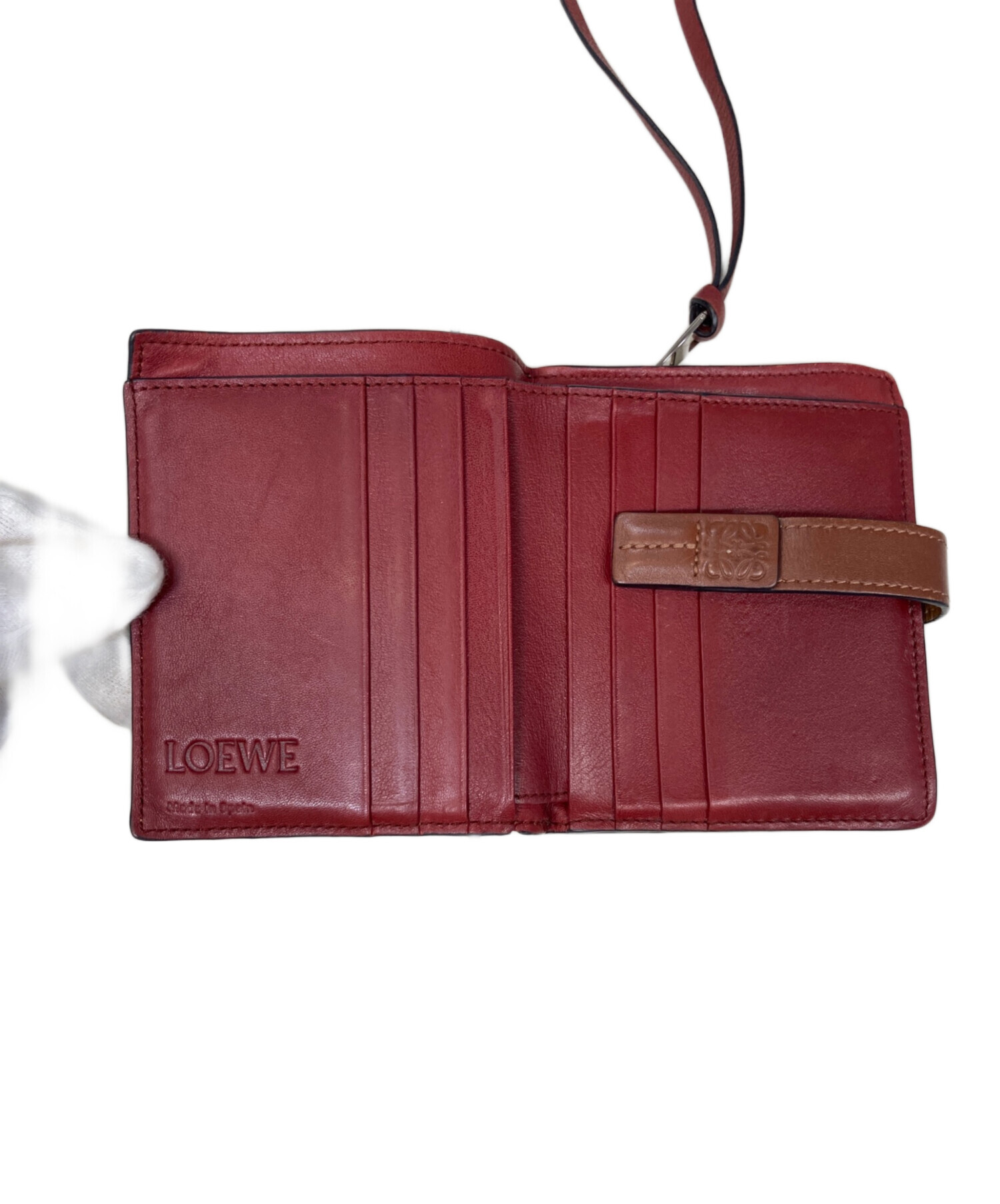 中古・古着通販】LOEWE (ロエベ) コンパクト ジップウォレット