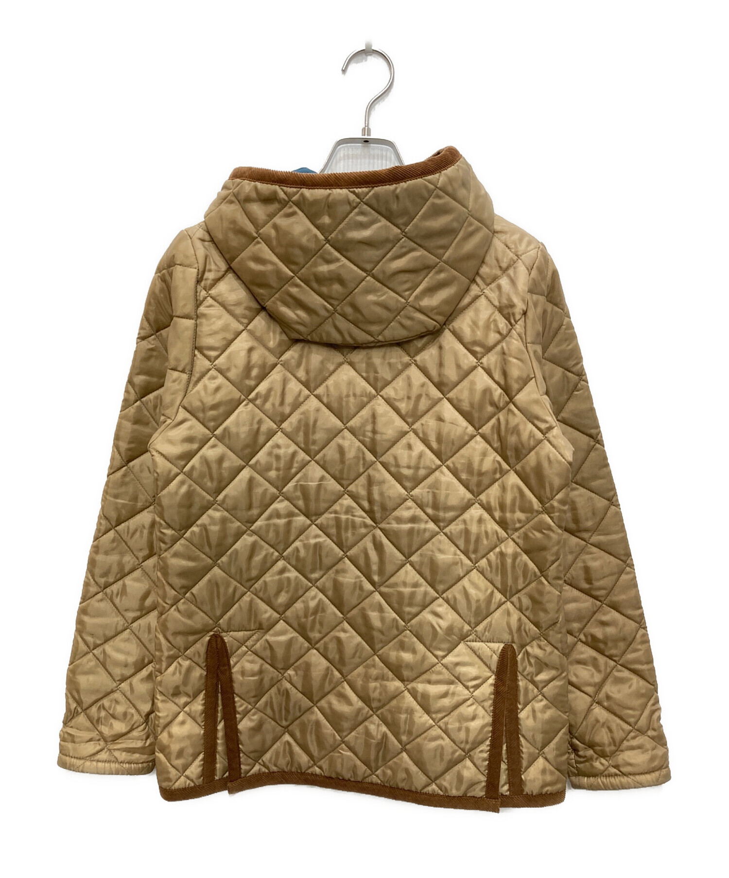 中古・古着通販】LAVENHAM (ラベンハム) キルティングコート ベージュ 