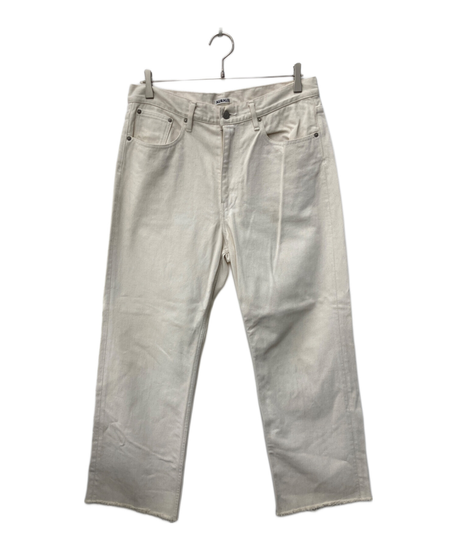中古・古着通販】AURALEE (オーラリー) HARD TWIST DENIM 5P PANTS で 