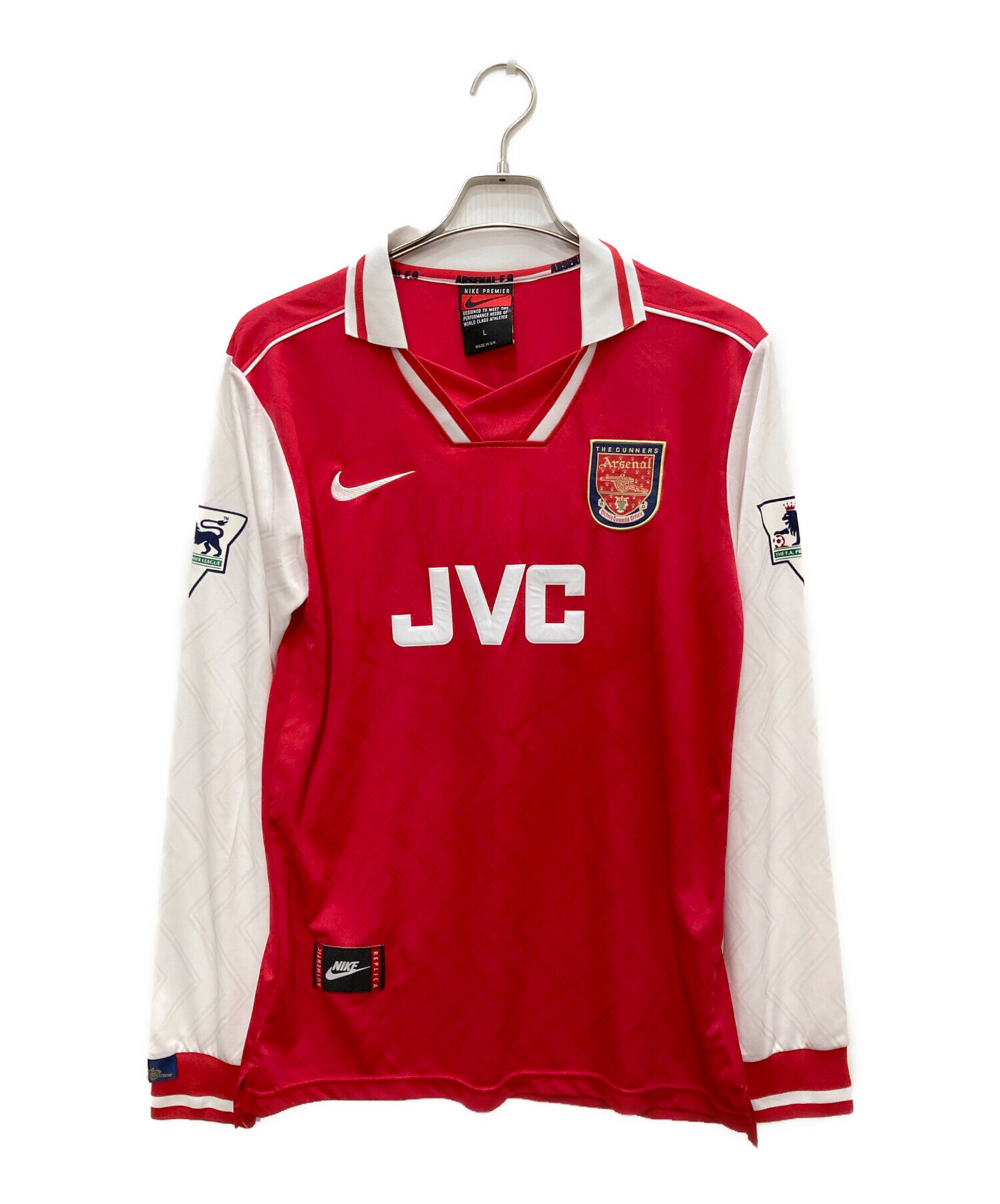 中古・古着通販】NIKE (ナイキ) Arsenal ベルカンプ 10 長袖