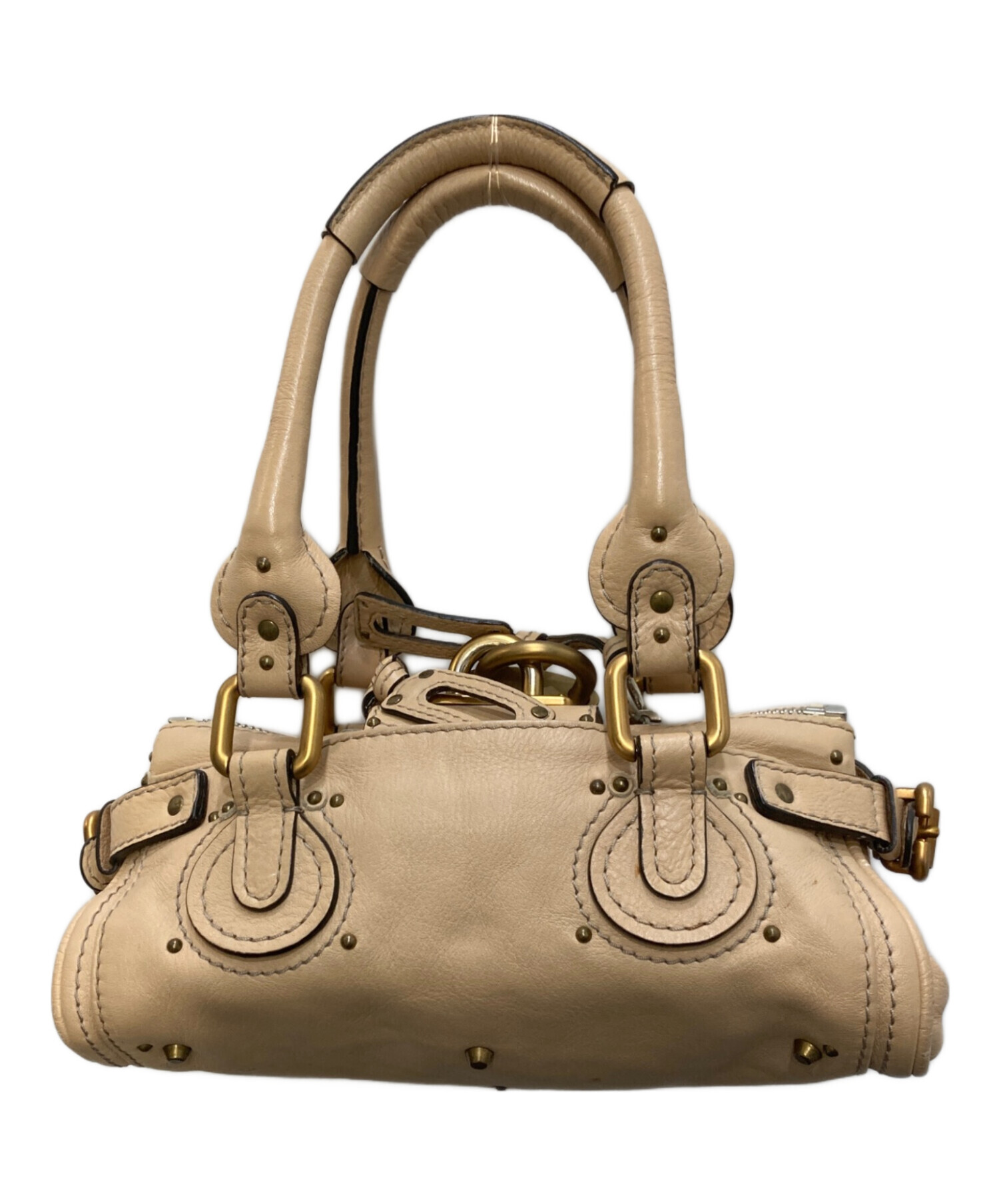 中古・古着通販】Chloe (クロエ) パディントン ハンドバッグ ベージュ