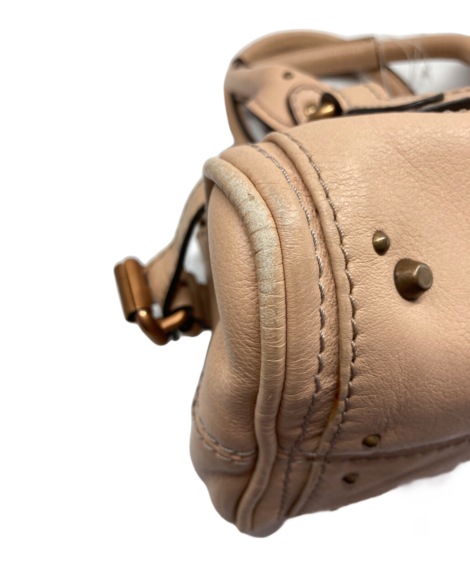 中古・古着通販】Chloe (クロエ) パディントン ハンドバッグ ベージュ