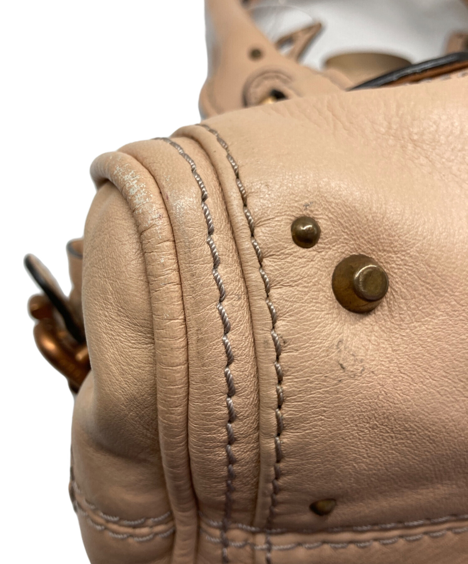 中古・古着通販】Chloe (クロエ) パディントン ハンドバッグ ベージュ