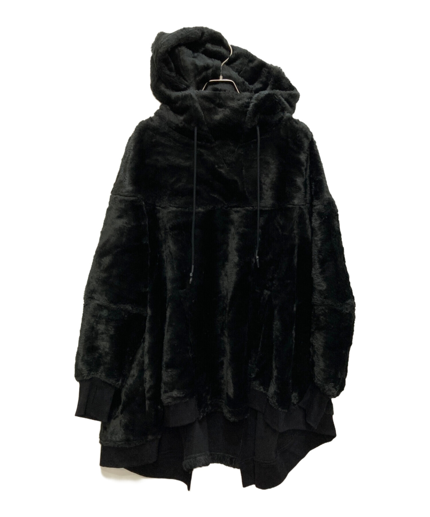 中古・古着通販】LE PHIL (ル フィル) フェイクファービッグフーディー 