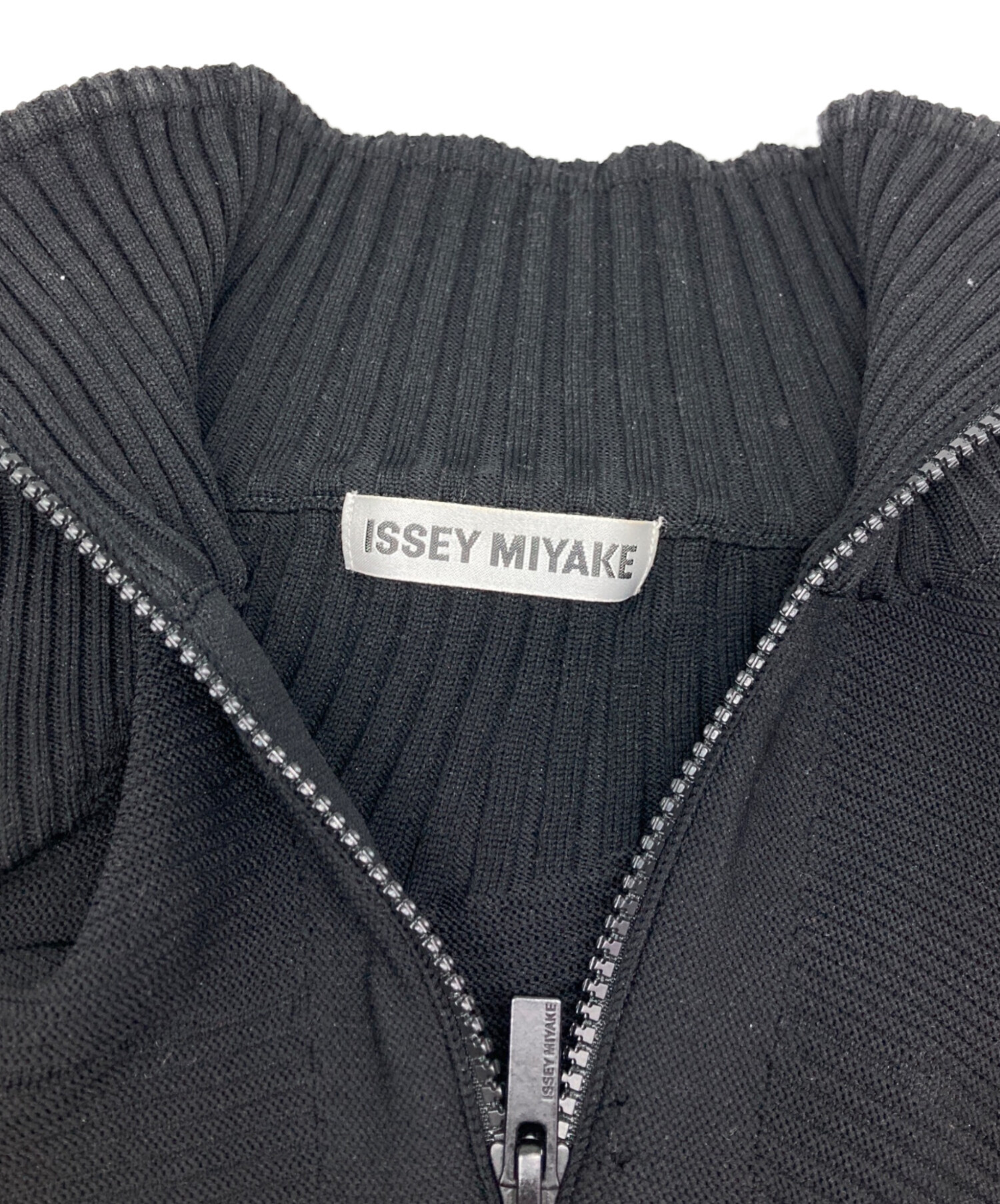 中古・古着通販】ISSEY MIYAKE (イッセイミヤケ) ジップアッププリーツ