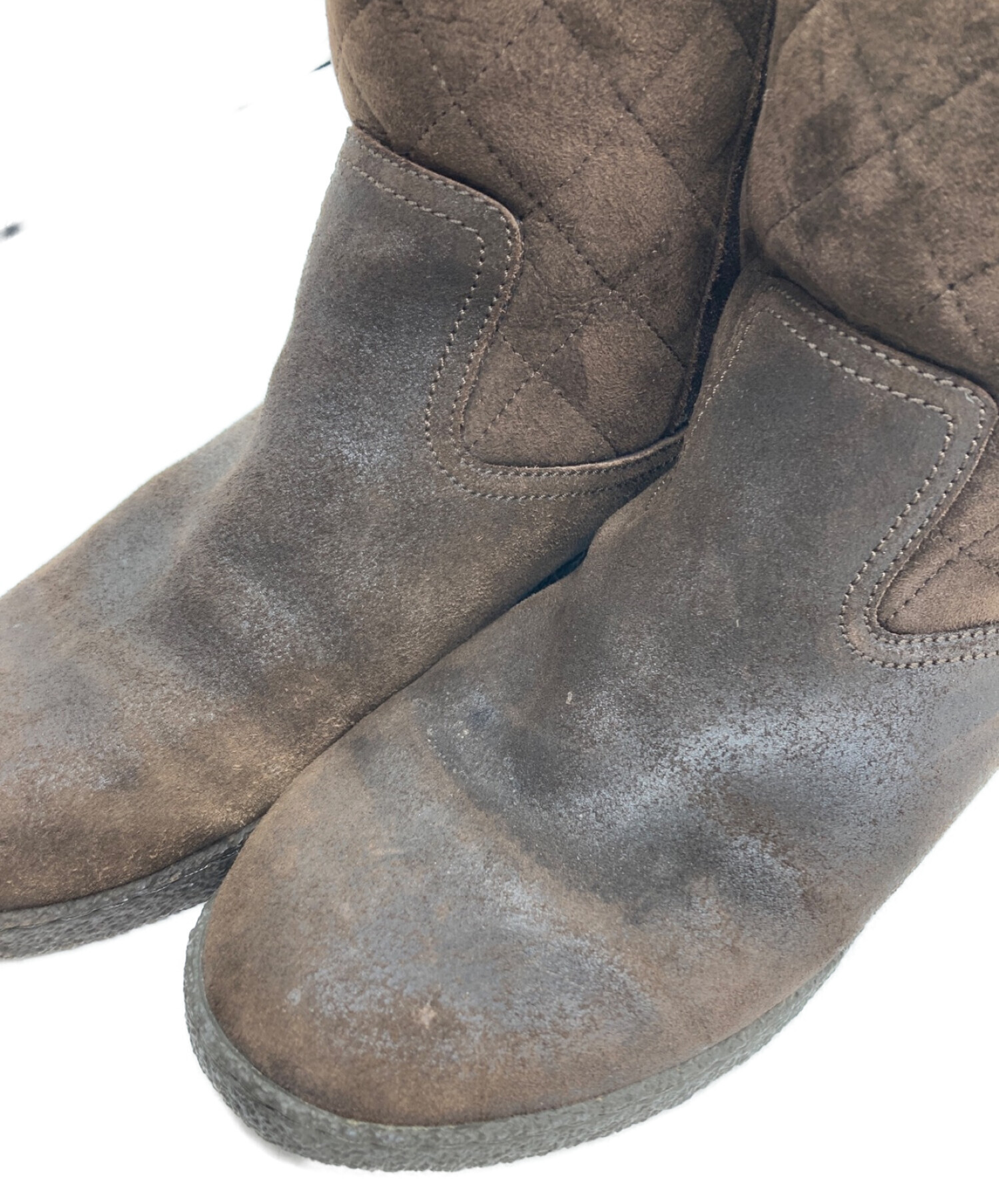 中古・古着通販】CHANEL (シャネル) ココマーク付ムートンブーツ