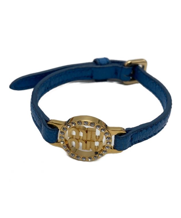 中古・古着通販】MIU MIU (ミュウミュウ) マドラスレザー