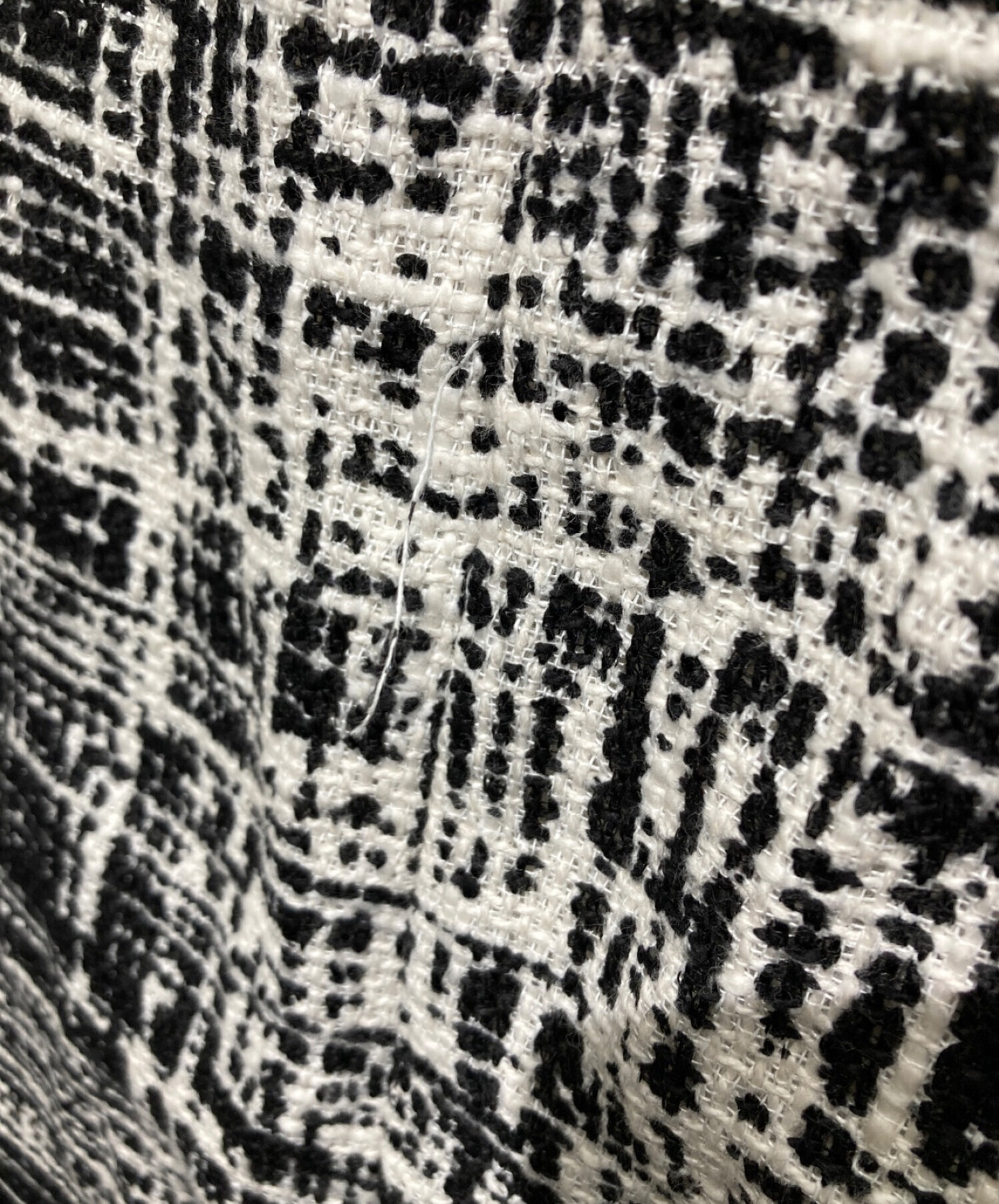 中古・古着通販】PRADA (プラダ) ノースリーブツイードワンピース