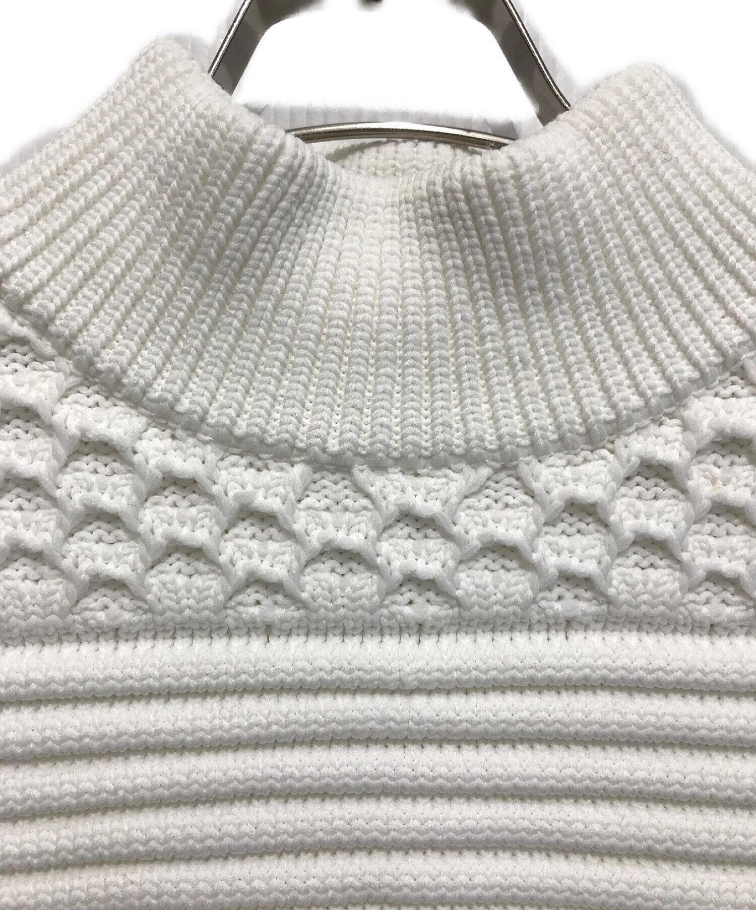 中古・古着通販】CFCL (シーエフシーエル) low gauge top ホワイト