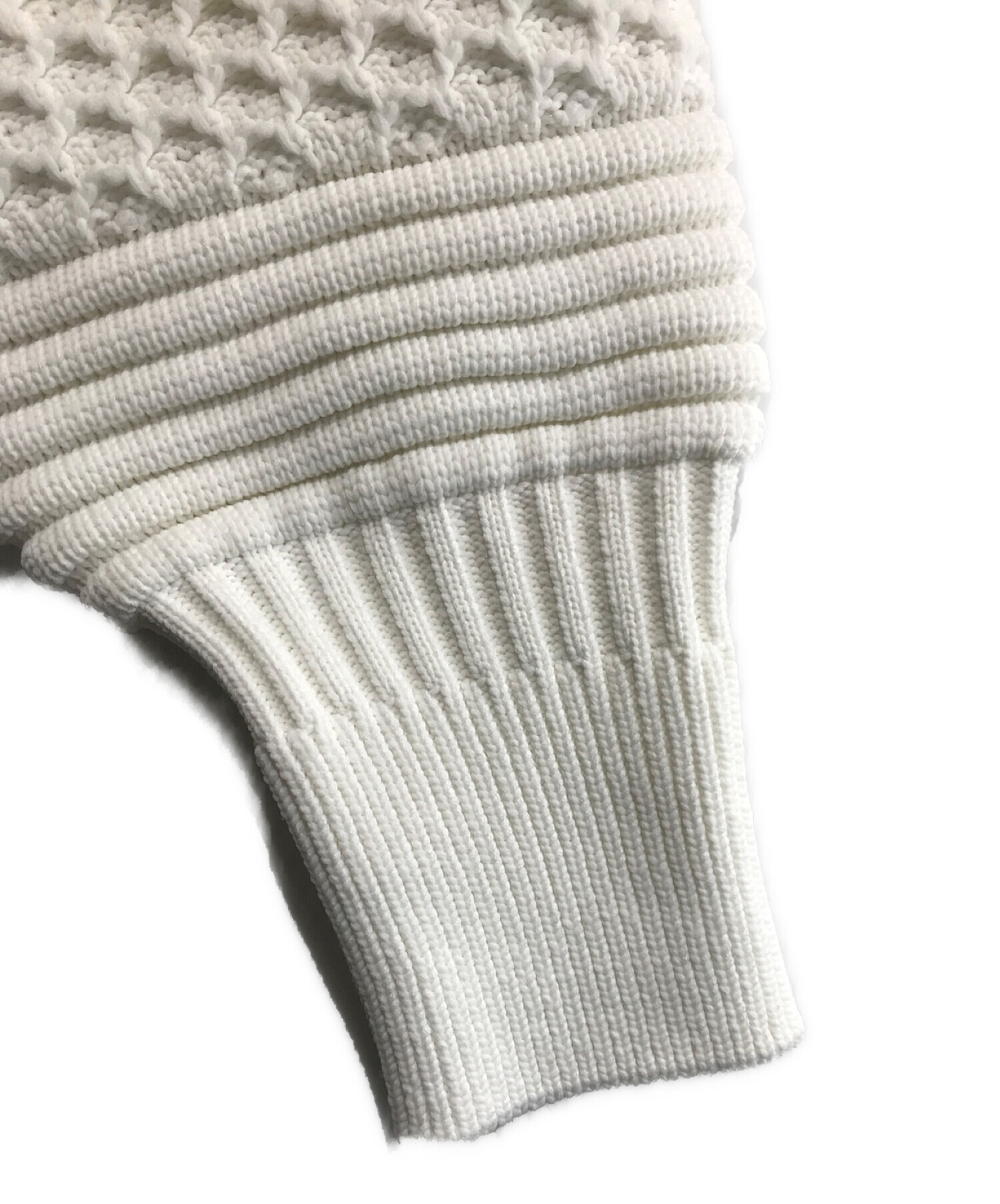 中古・古着通販】CFCL (シーエフシーエル) low gauge top ホワイト