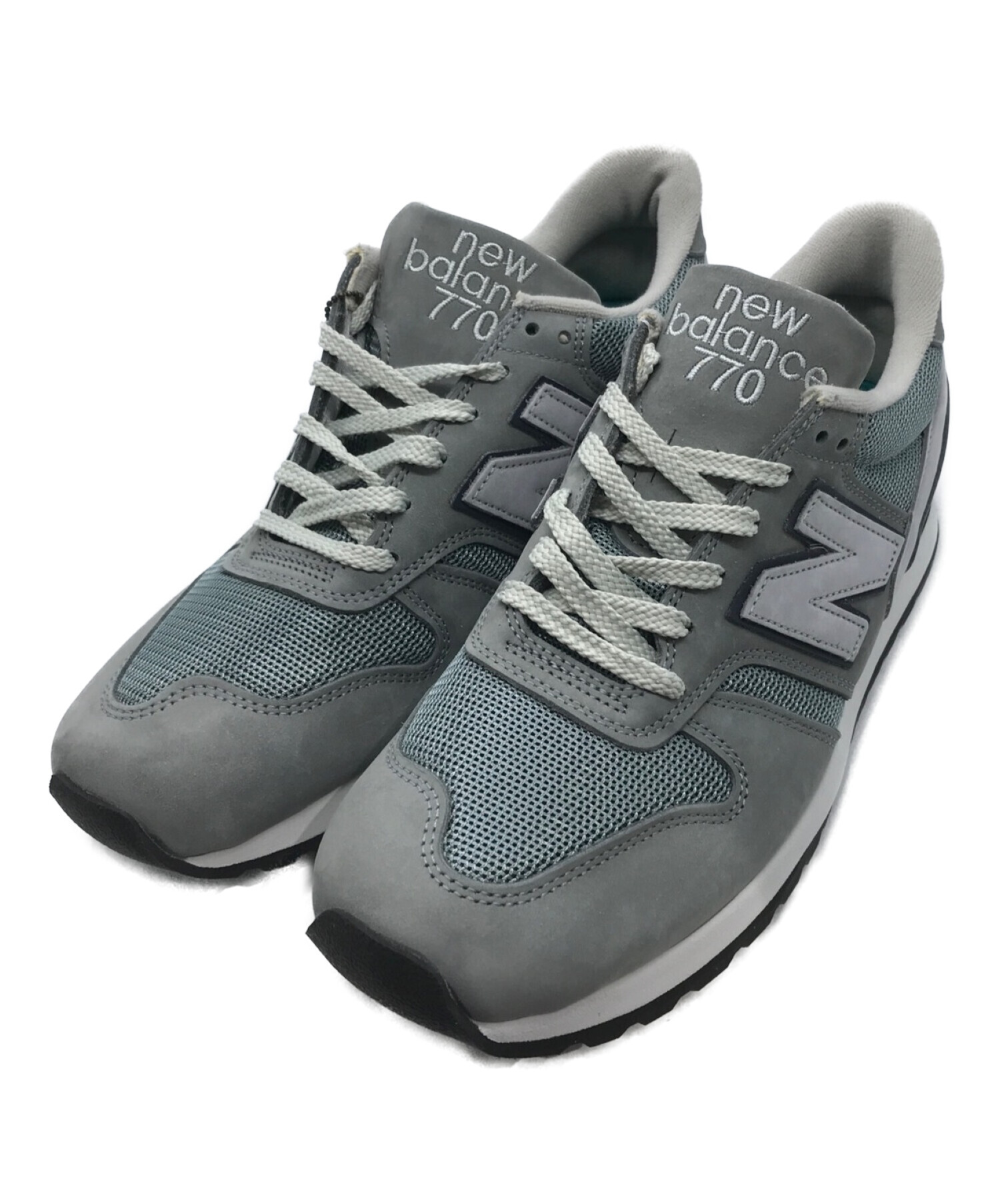 中古・古着通販】NEW BALANCE (ニューバランス) M770FA グレー×グリーン サイズ:US10.5｜ブランド・古着通販  トレファク公式【TREFAC FASHION】スマホサイト