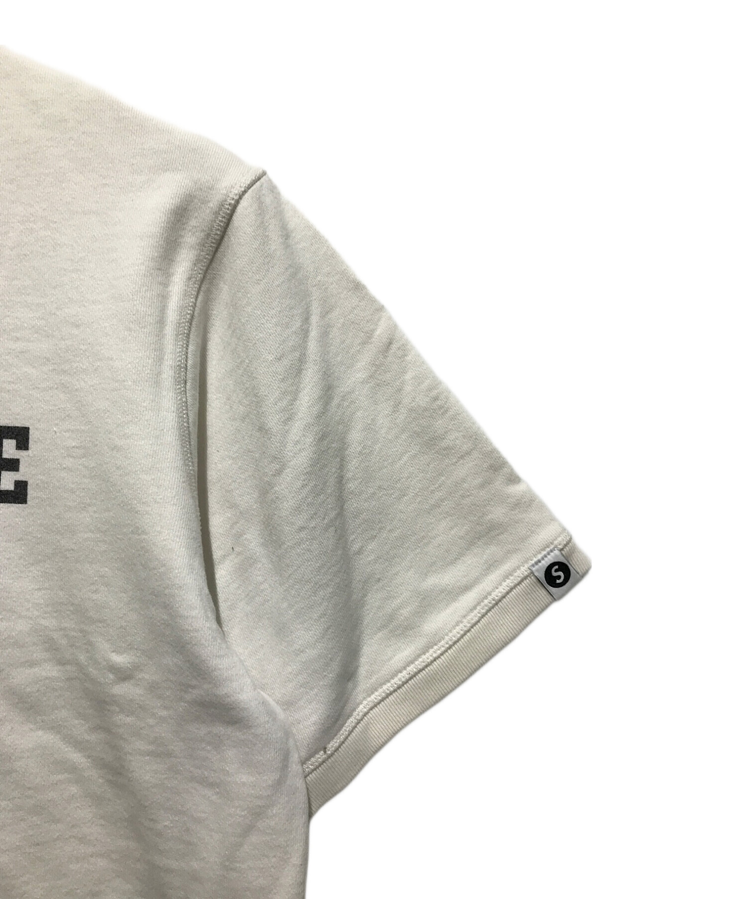 中古・古着通販】SAPEur (サプール) S/Sプリントスウェット ホワイト