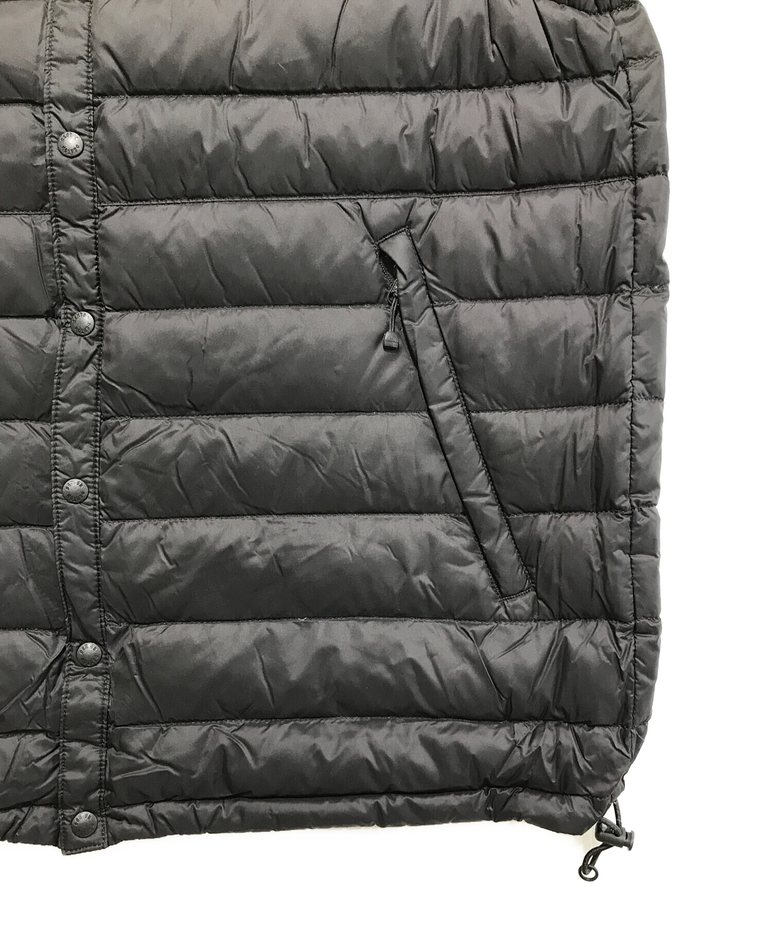 中古・古着通販】DANTON (ダントン) インナーダウンベスト ブラック