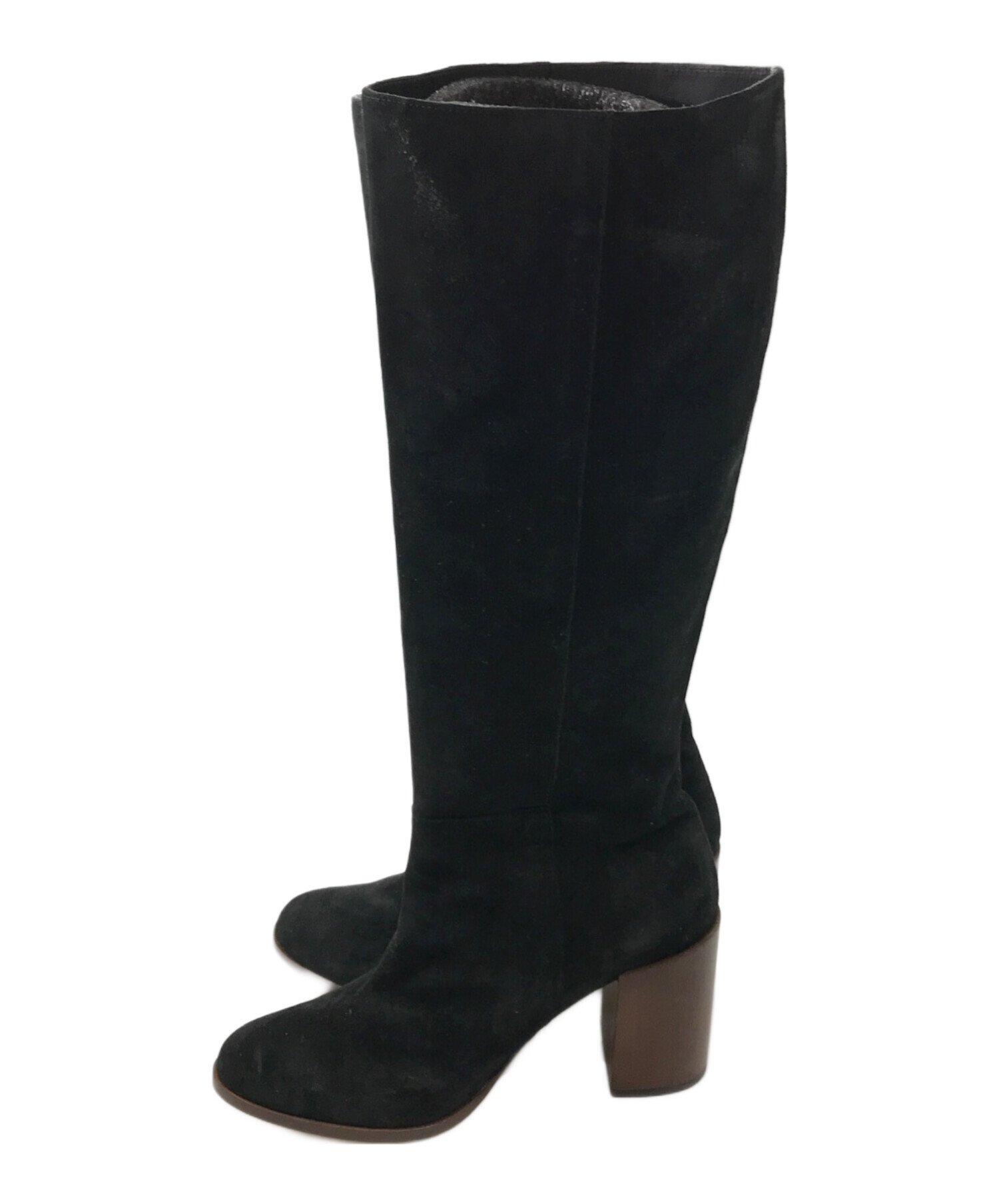 【未使用品】PELLICOブラックロングブーツ PELLICO | ソフト ロングブーツ 3.5cm BLACK - アマンオンラインストア