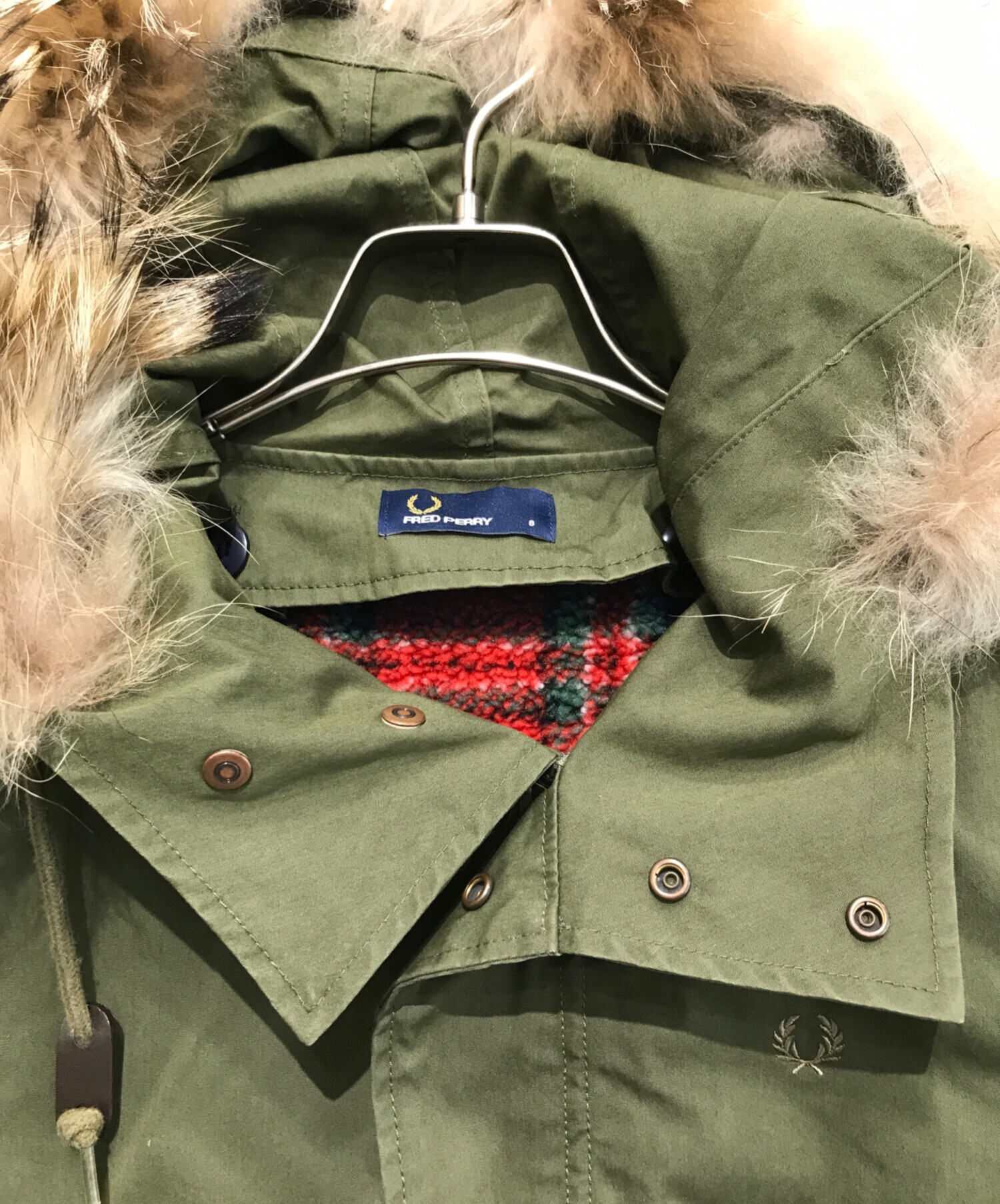 中古・古着通販】FRED PERRY (フレッドペリー) ライナー付モッズコート