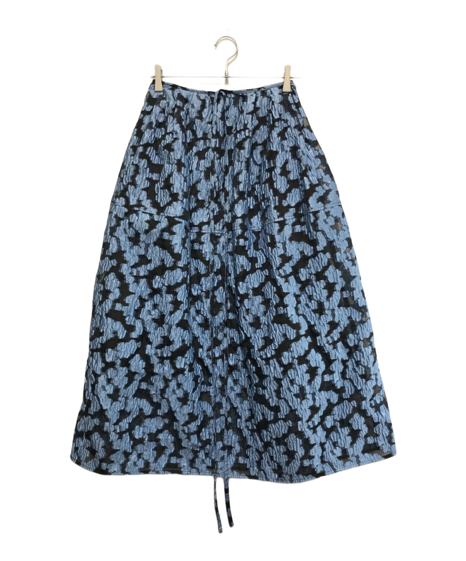 【値下げ中】LE CIEL BLEU スカート LE CIEL BLEU（ルシェルブルー） スカート テクスチャードフレア