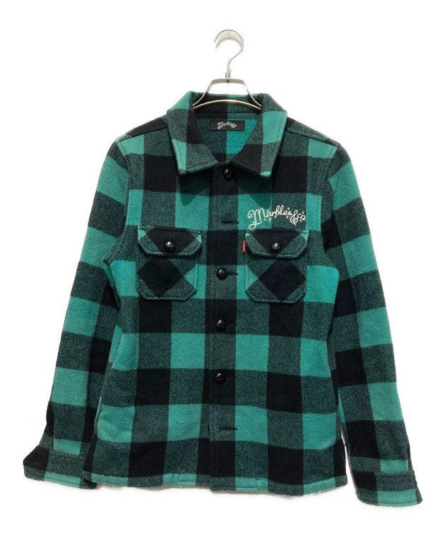 MARBLES マーブルズ　バッファローチェック　シャツジャケット 中古・古着通販】MARBLES (マーブルズ) バッファローチェック