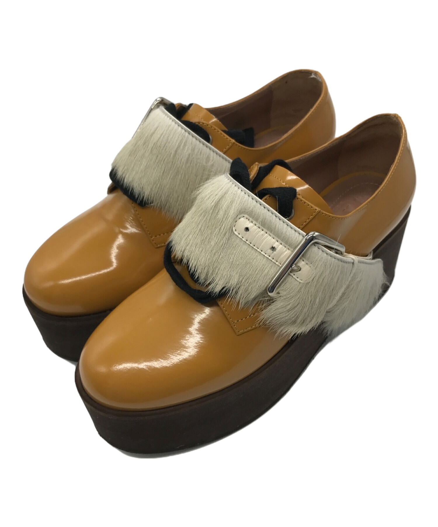中古・古着通販】MARNI (マルニ) 18AW 厚底シューズ プラットフォーム 