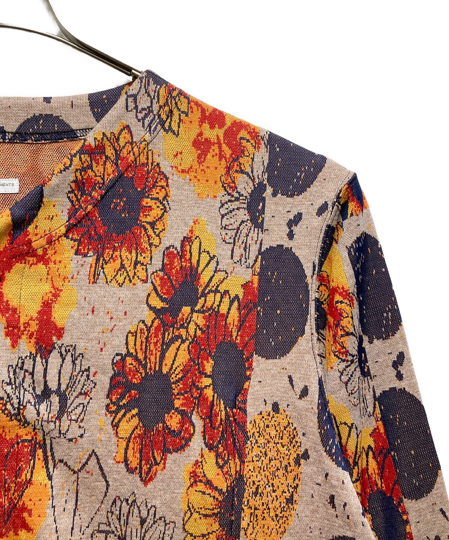 ENGINEERED GARMENTS 花柄カーディガン Mサイズ 【公式通販】