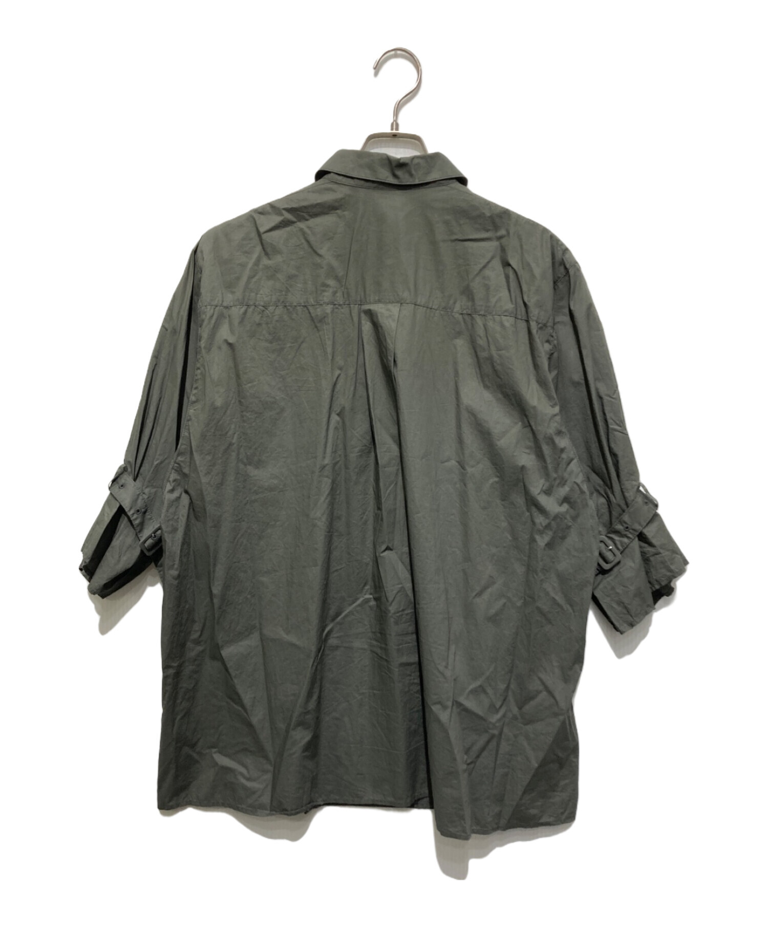 中古・古着通販】RIM.ARK (リムアーク) Cuff belted big SH グレー 