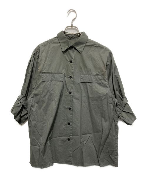中古・古着通販】RIM.ARK (リムアーク) Cuff belted big SH グレー 