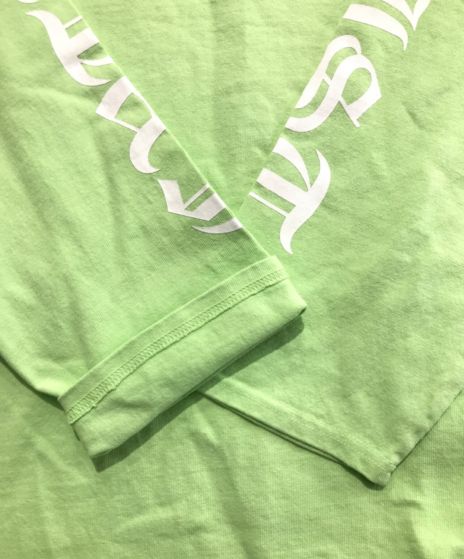 中古・古着通販】CVTVLIST (カタリスト) Old Alphabet Longsleeve tee