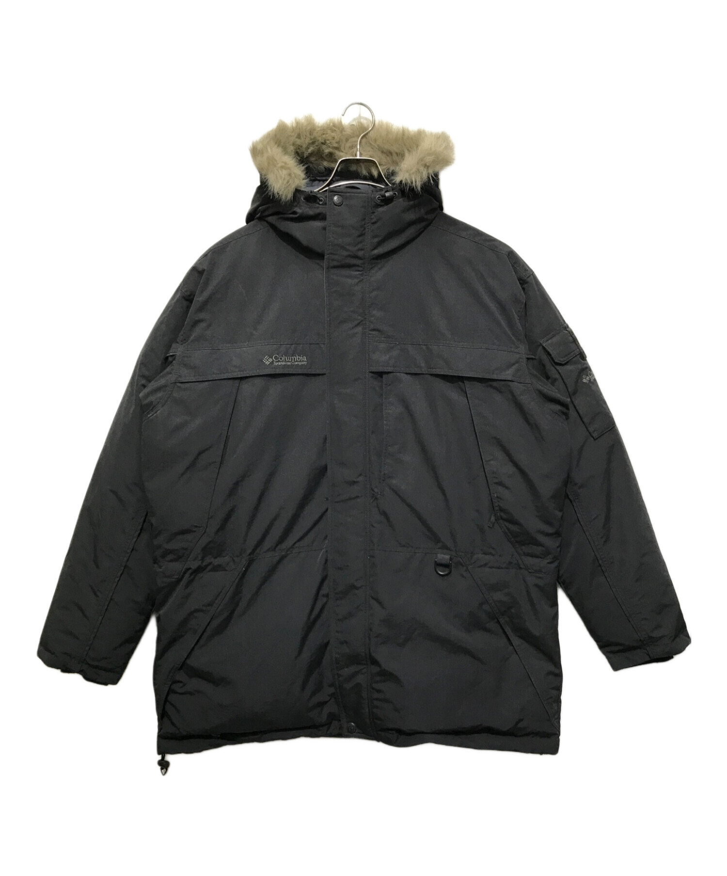 【大人気❗️即完売❗️】極暖！columbia ダウン 黒 ブラック M 大人気❗️即完売❗️】極暖！columbia ダウン 黒 ブラック L - メルカリ