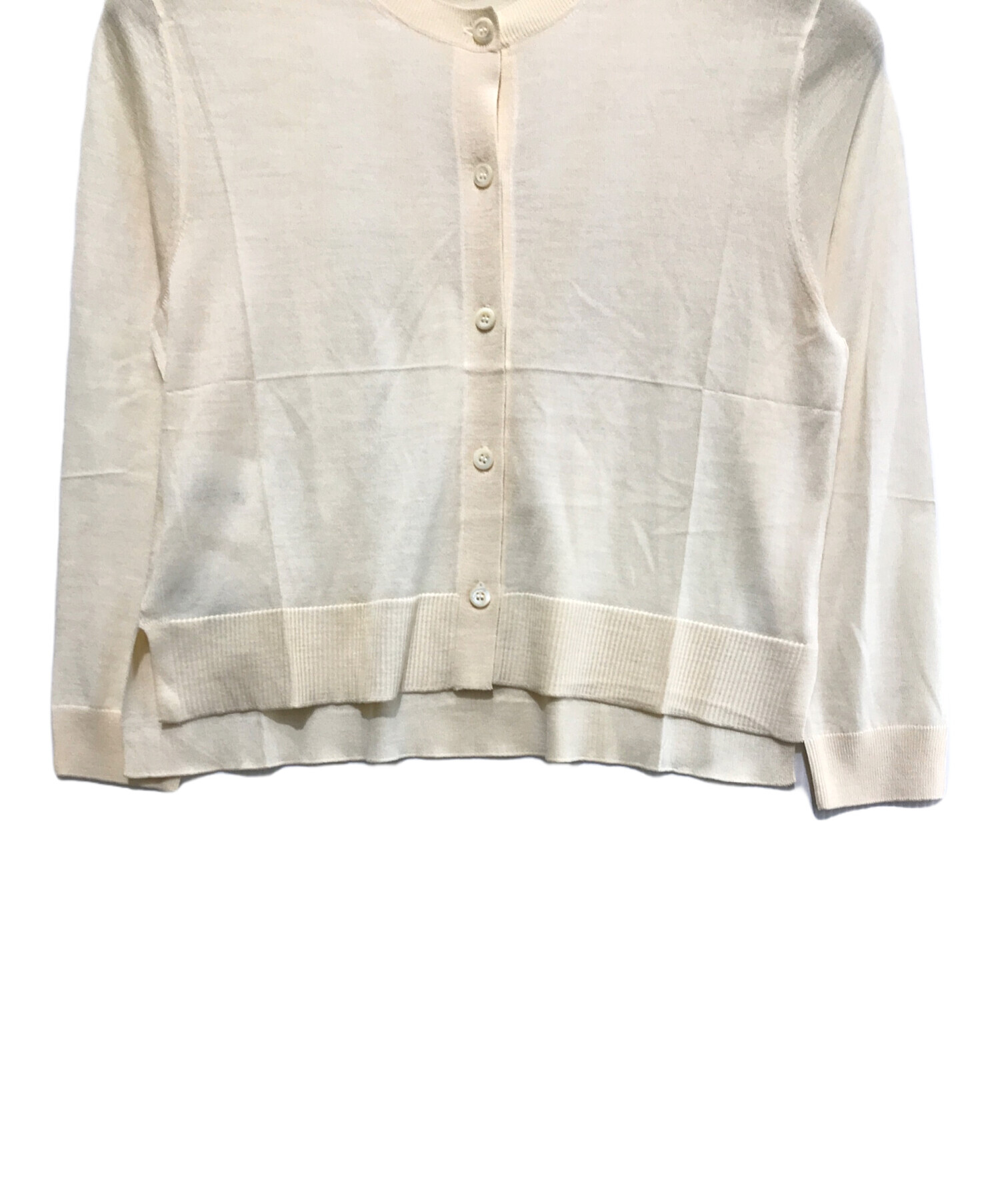 中古・古着通販】PRADA (プラダ) バージンウールニットカーディガン  