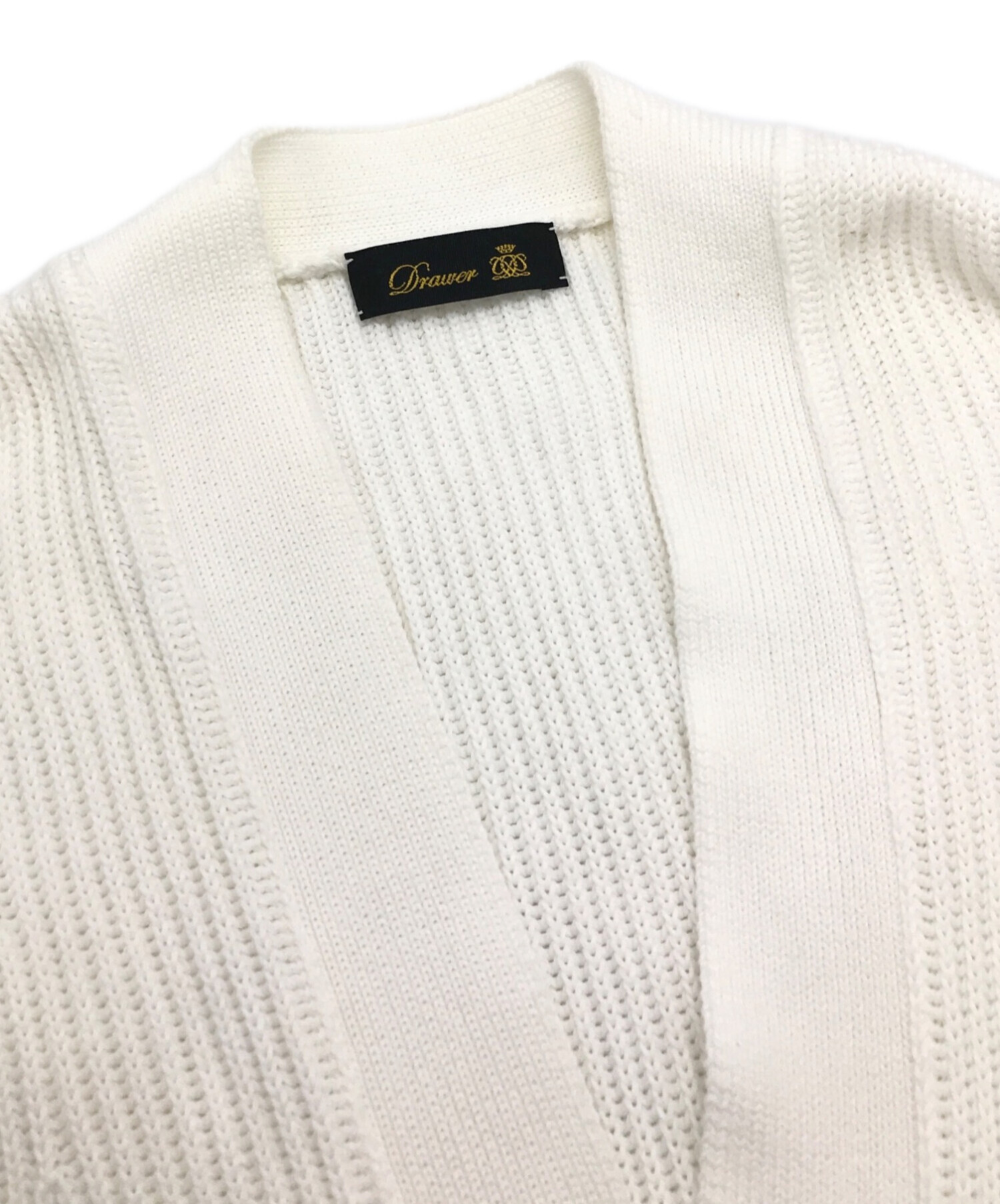 中古・古着通販】DRAWER (ドゥロワー) 9G コットン ニット